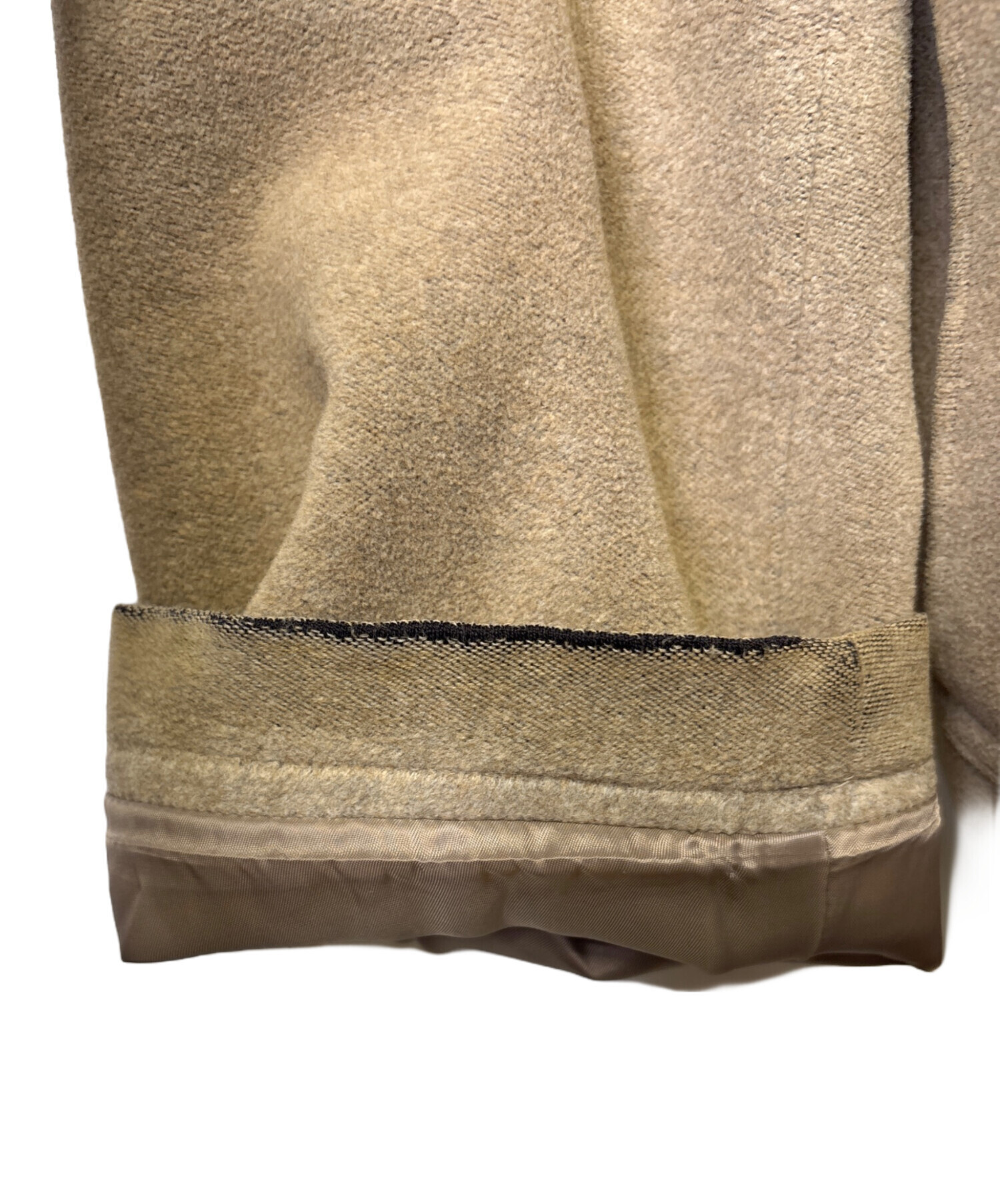 中古・古着通販】BURBERRY (バーバリー) ウール混ジャケット ベージュ