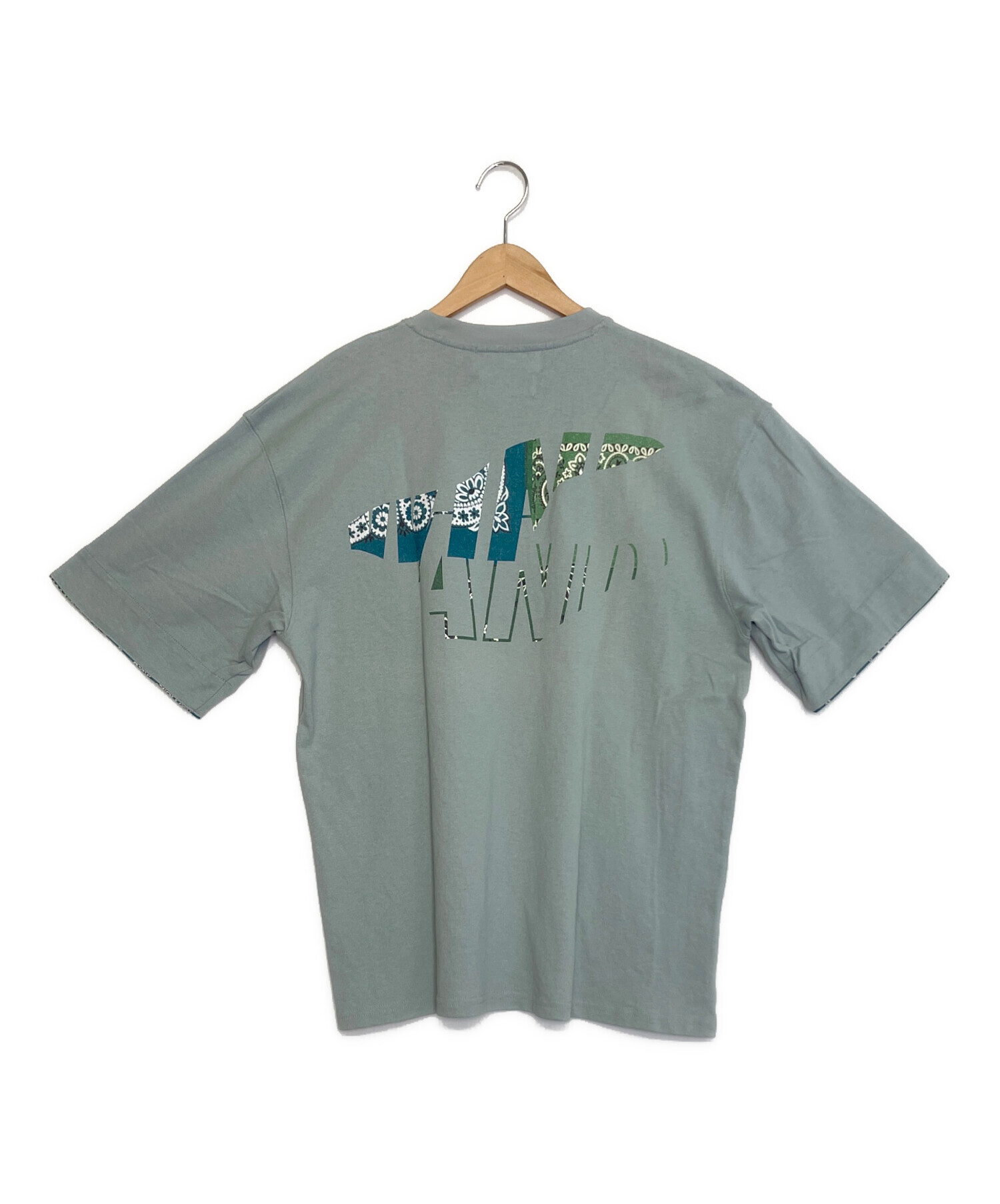 中古・古着通販】WIND AND SEA (ウィンダンシー) 半袖Tシャツ スカイ