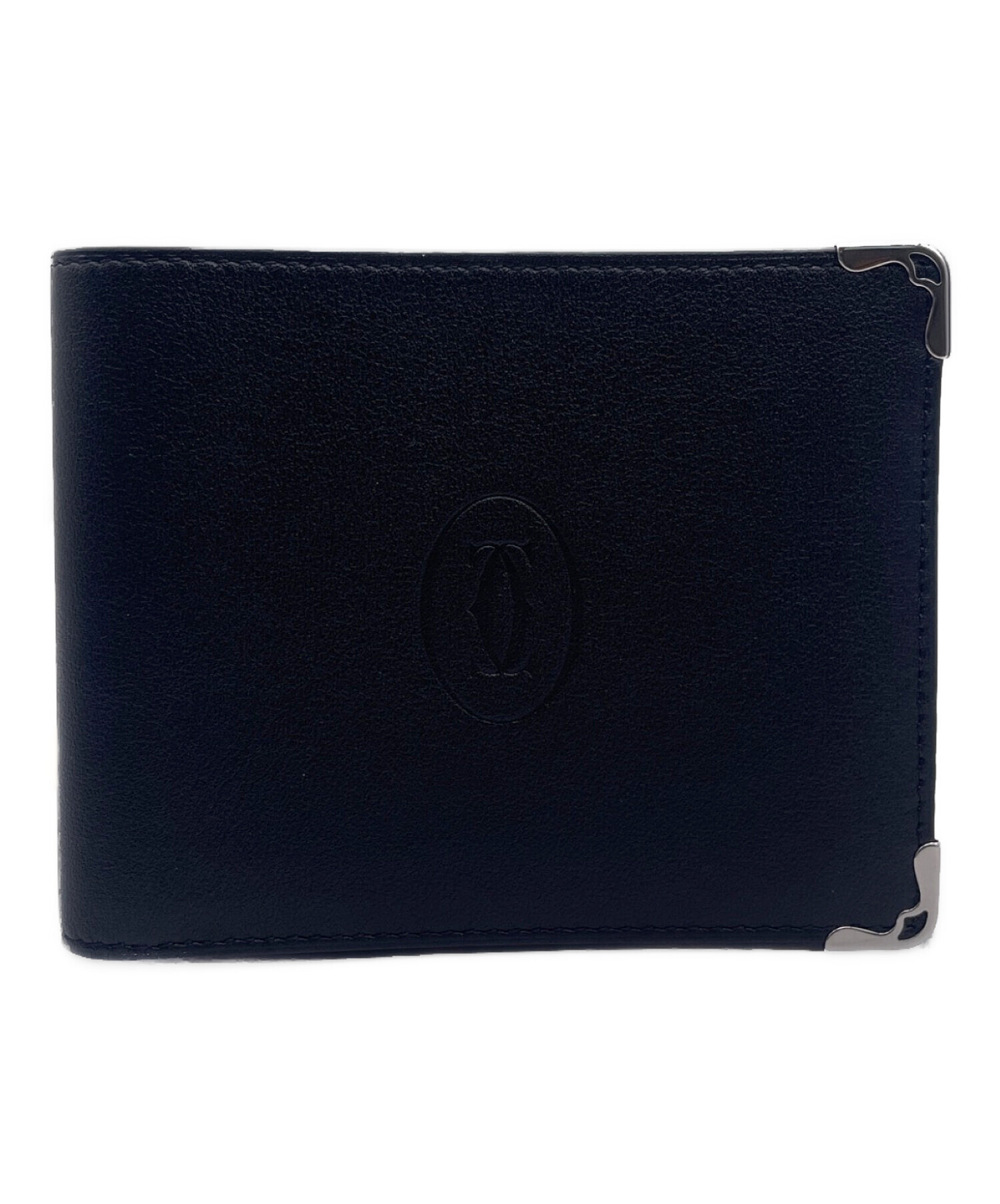 【未使用】Cartier 折り財布 メモ帳付き 紙幣入れ 707-2 中古・古着通販】Cartier (カルティエ) 2つ折り財布 ブラウン