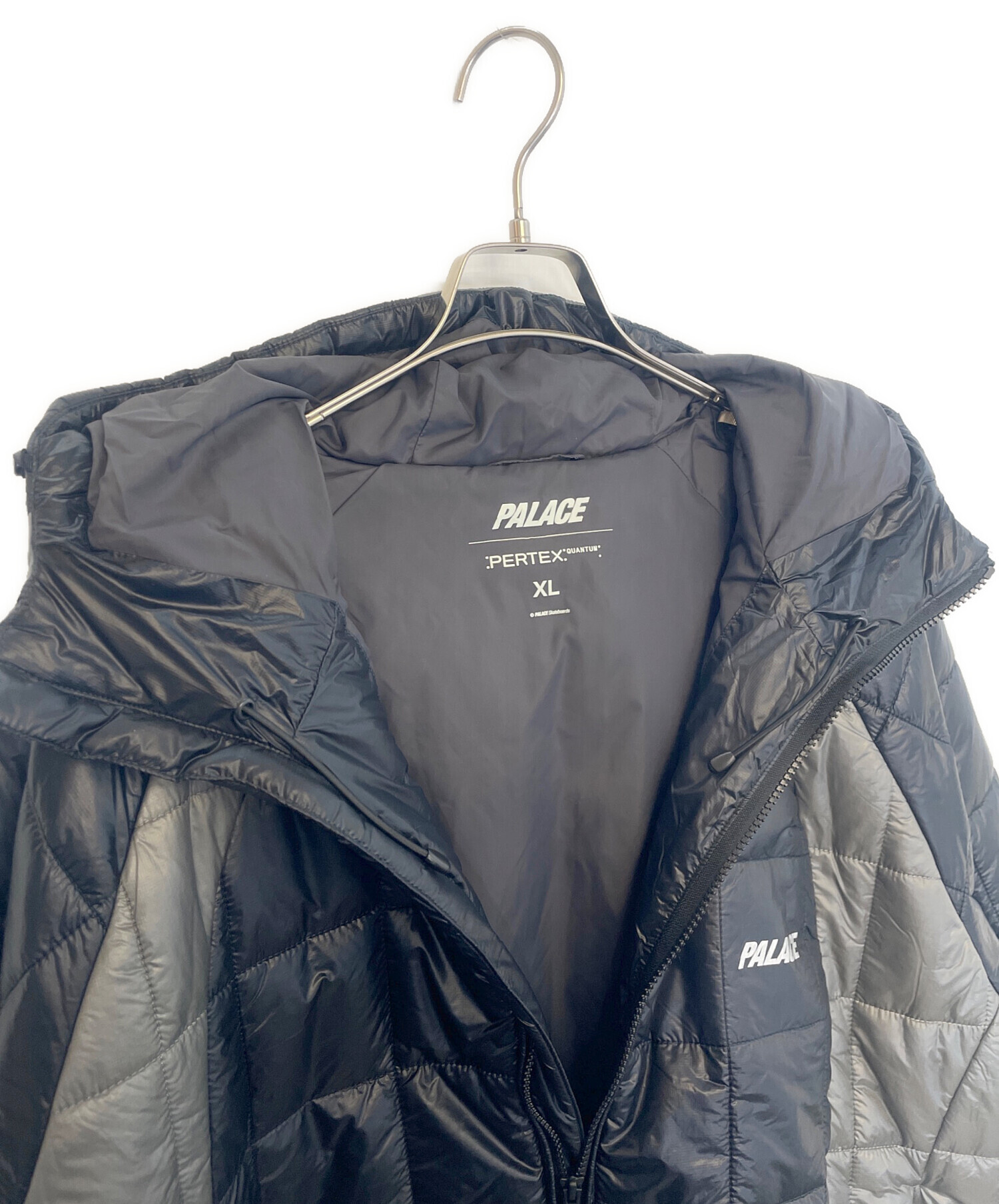中古・古着通販】PALACE (パレス) NET PLUS JACKET グレー×ブラック