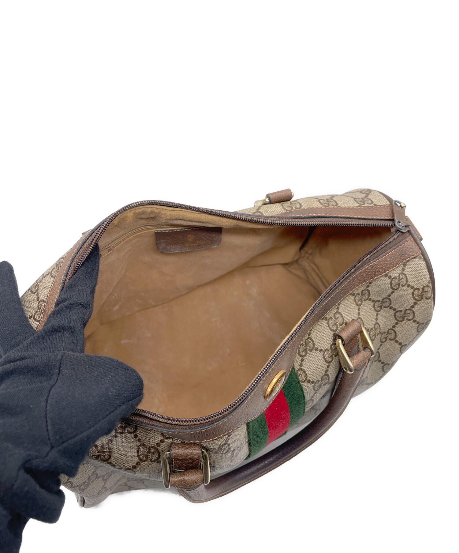 最終SALE！GUCCI　ボストンバッグ　美品　レア 中古・古着通販】GUCCI (グッチ) ボストンバッグ｜ブランド・古着通販