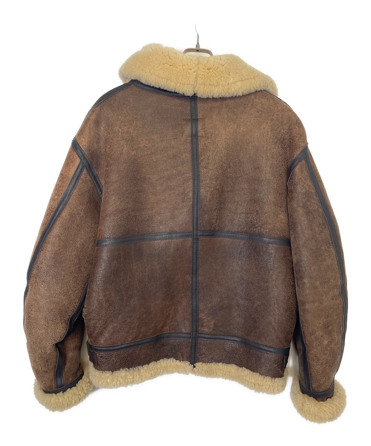 中古・古着通販】AVIREX (アヴィレックス) ボマージャケット ブラウン 
