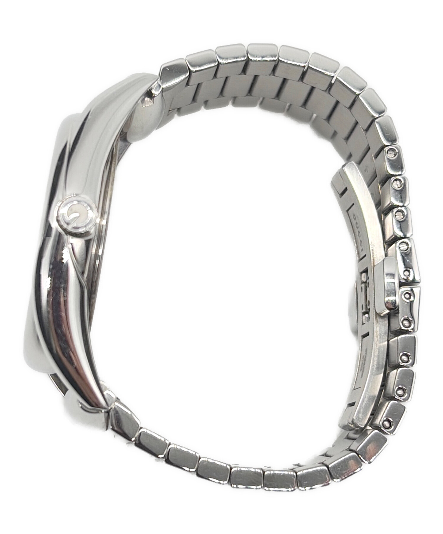 ジャンク品　GUCCI 時計　ブレスレット 中古・古着通販】GUCCI (グッチ) 腕時計 ホースビット ホワイト