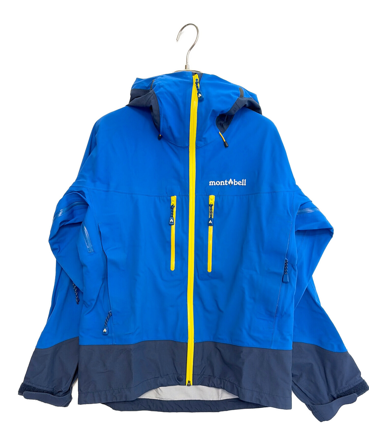 中古・古着通販】mont-bell (モンベル) ジャケット イエロー×ブルー