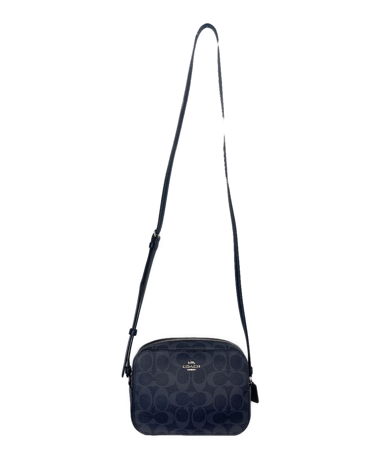 中古・古着通販】COACH (コーチ) ショルダーバッグ ネイビー｜ブランド