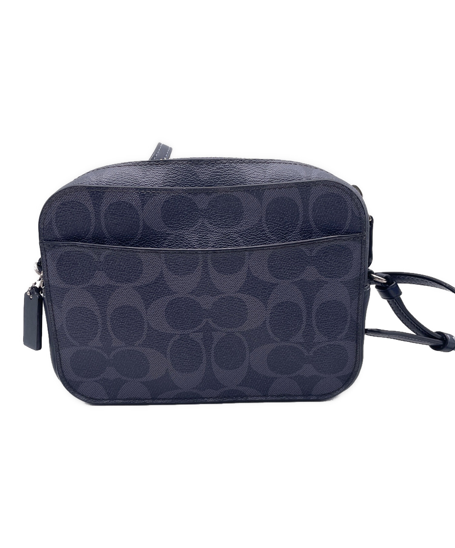 中古・古着通販】COACH (コーチ) ショルダーバッグ ネイビー｜ブランド