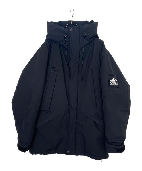 中古・古着通販】CAMP 7 (キャンプ7) sympatexコンビダウン ブラック