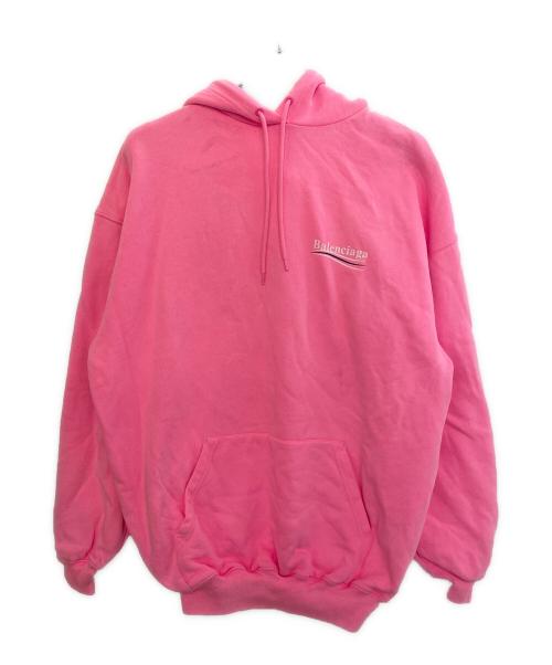 BALENCIAGA バレンシアガ パーカー S ピンク 【古着】【中古】【送料無料】 BALENCIAGA - BALENCIAGA バレンシアガ パーカー S ピンク 【古着