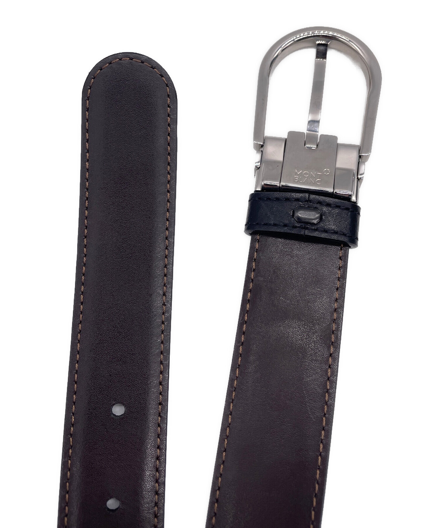 中古・古着通販】MONTBLANC (モンブラン) ベルト ブラック｜ブランド