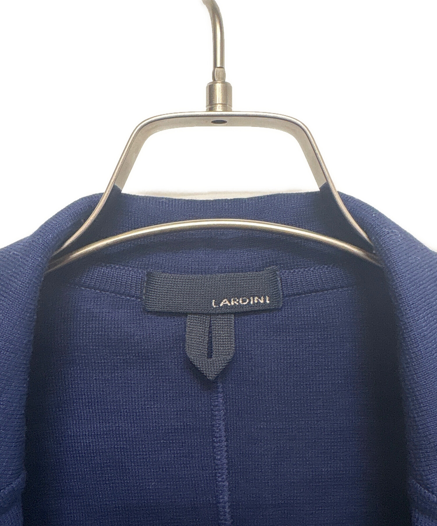 【未使用品】LARDINI ラルディーニ ショールカラーカーディガン　サイズ50 中古・古着通販】LARDINI (ラルディーニ) カーディガン ネイビー