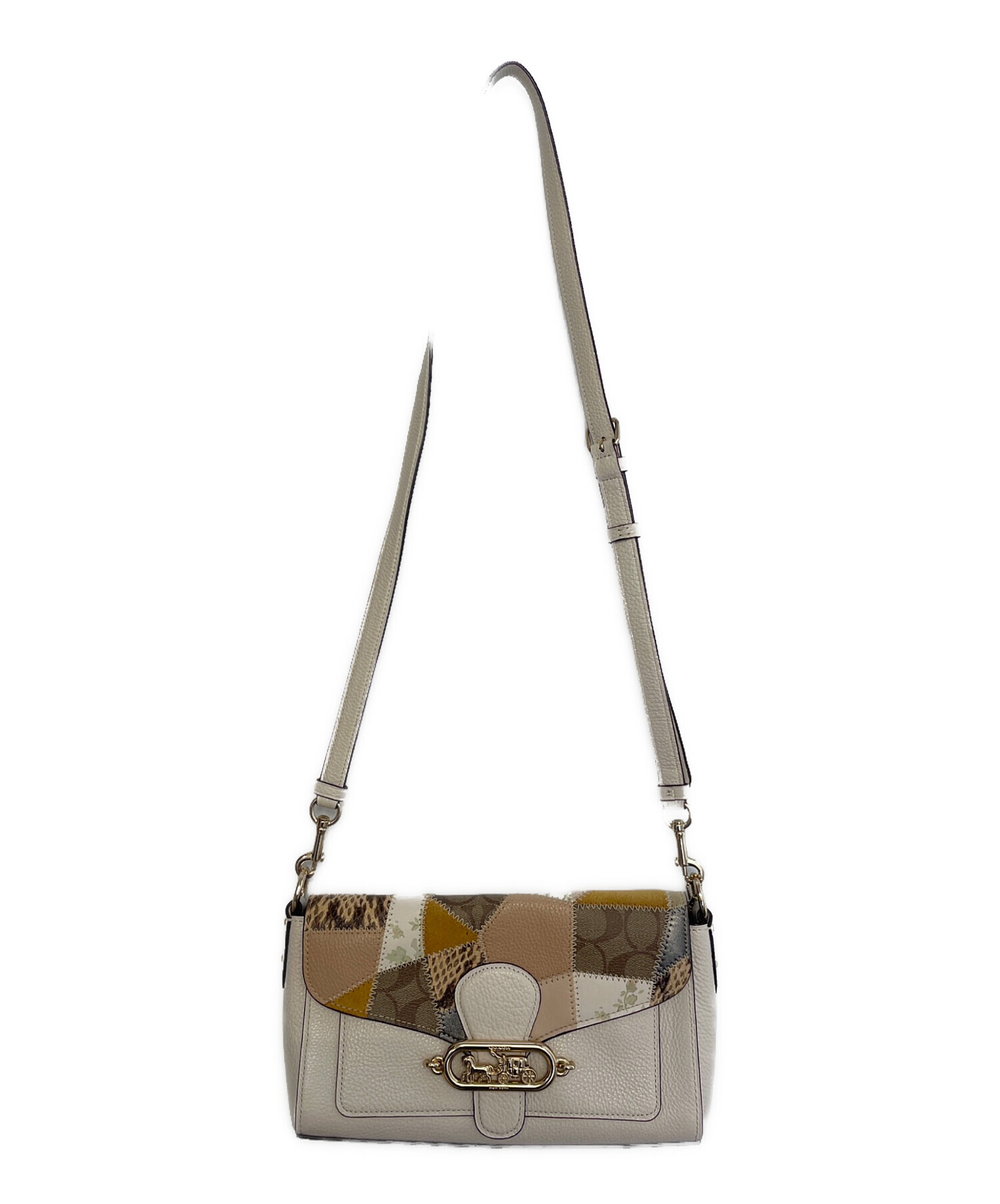 中古・古着通販】COACH (コーチ) ショルダーバッグ アイボリー 