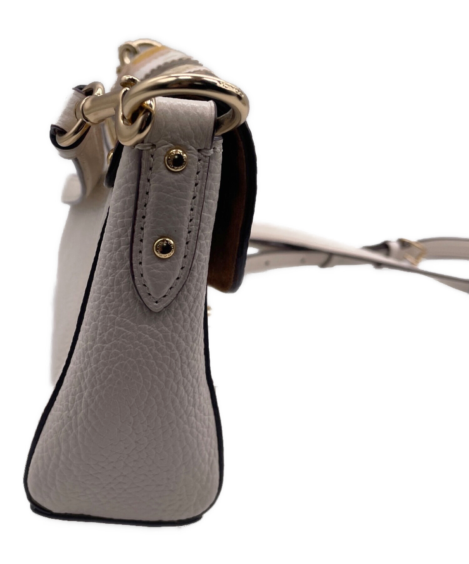 中古・古着通販】COACH (コーチ) ショルダーバッグ アイボリー