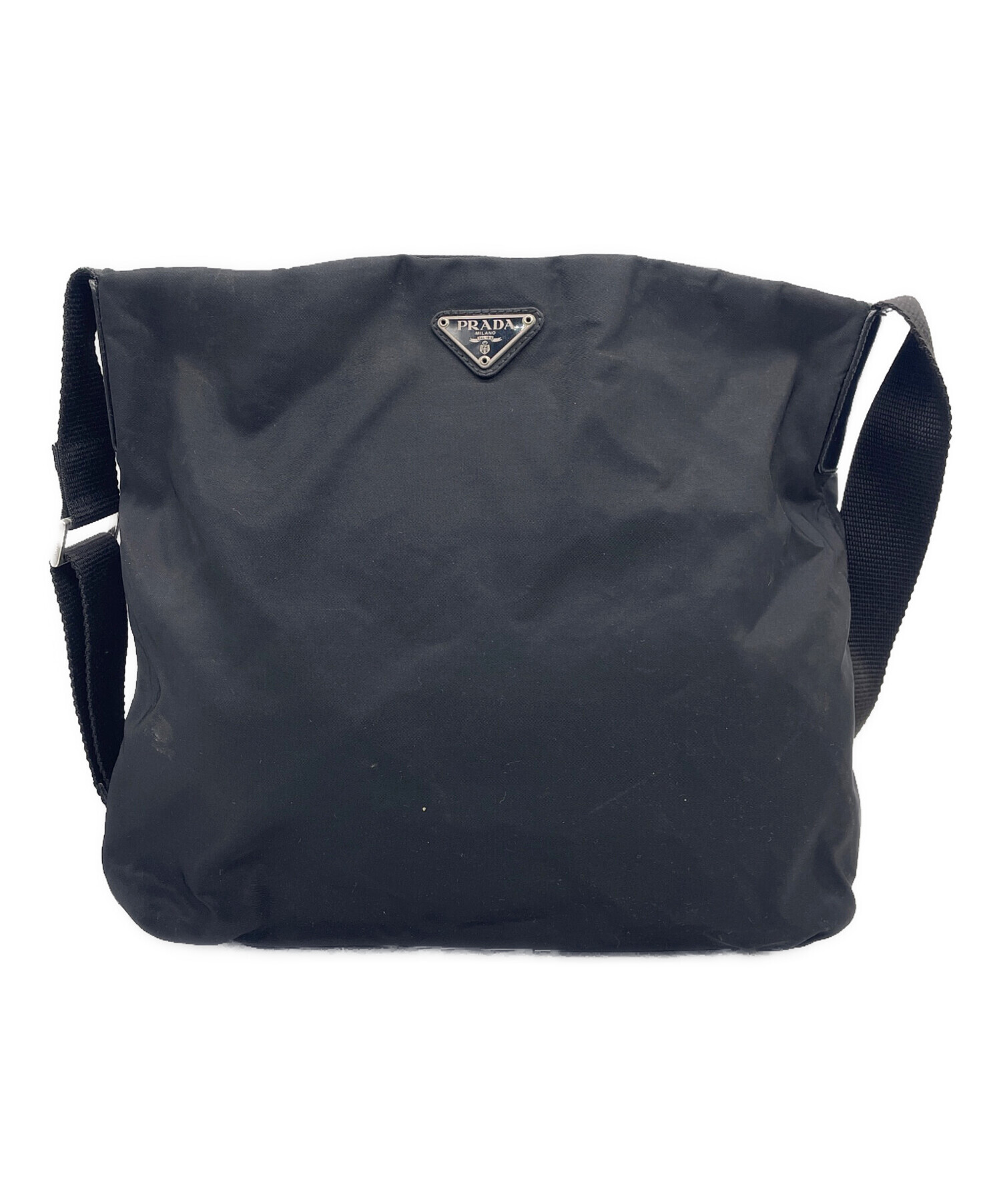 中古・古着通販】PRADA (プラダ) ショルダーバッグ ブラック｜ブランド
