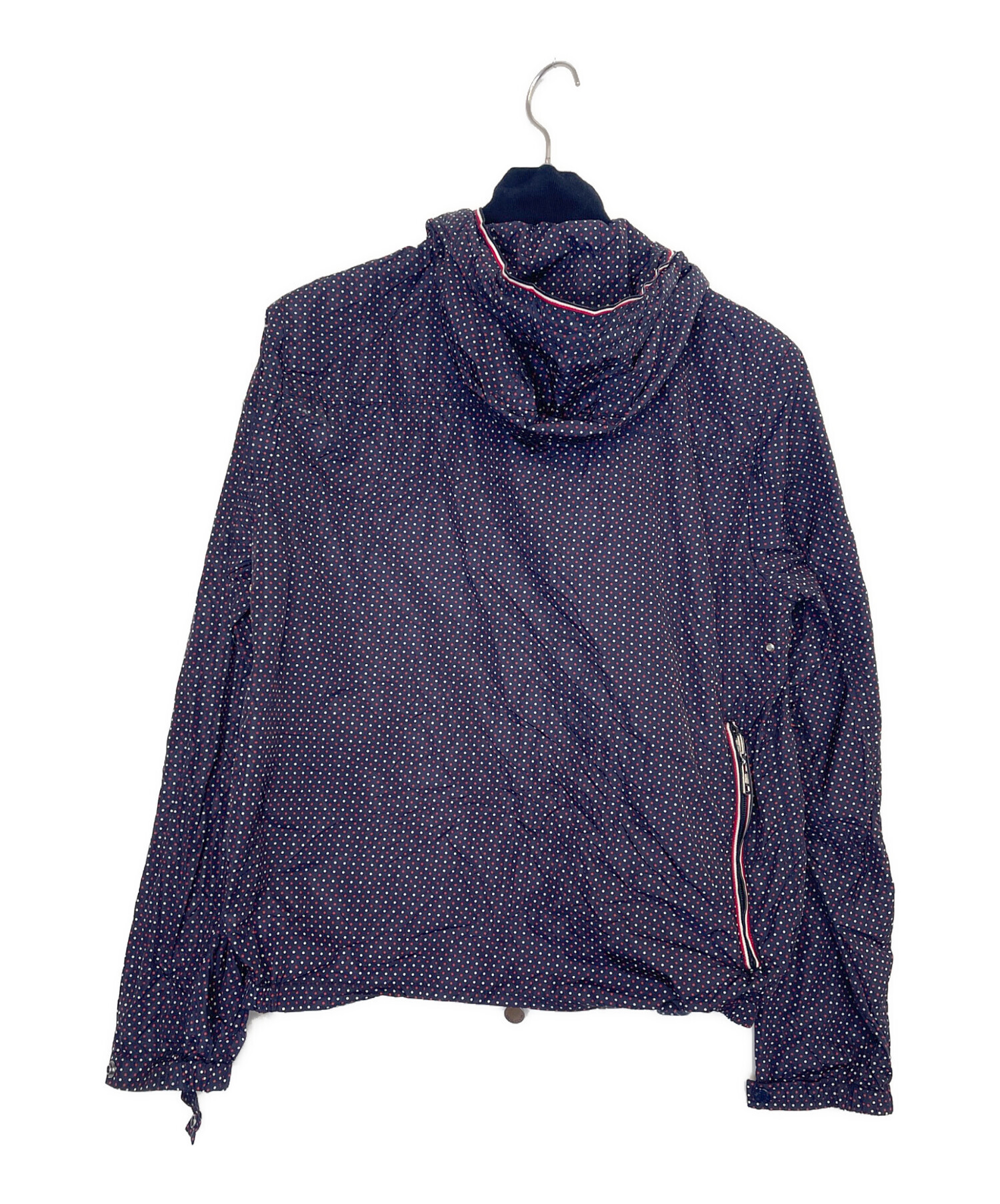 すきーほうすけ MONCLER モンクレール パーカー　ネイビー　Sサイズ 中古・古着通販】MONCLER (モンクレール) ポケッタブルパーカー