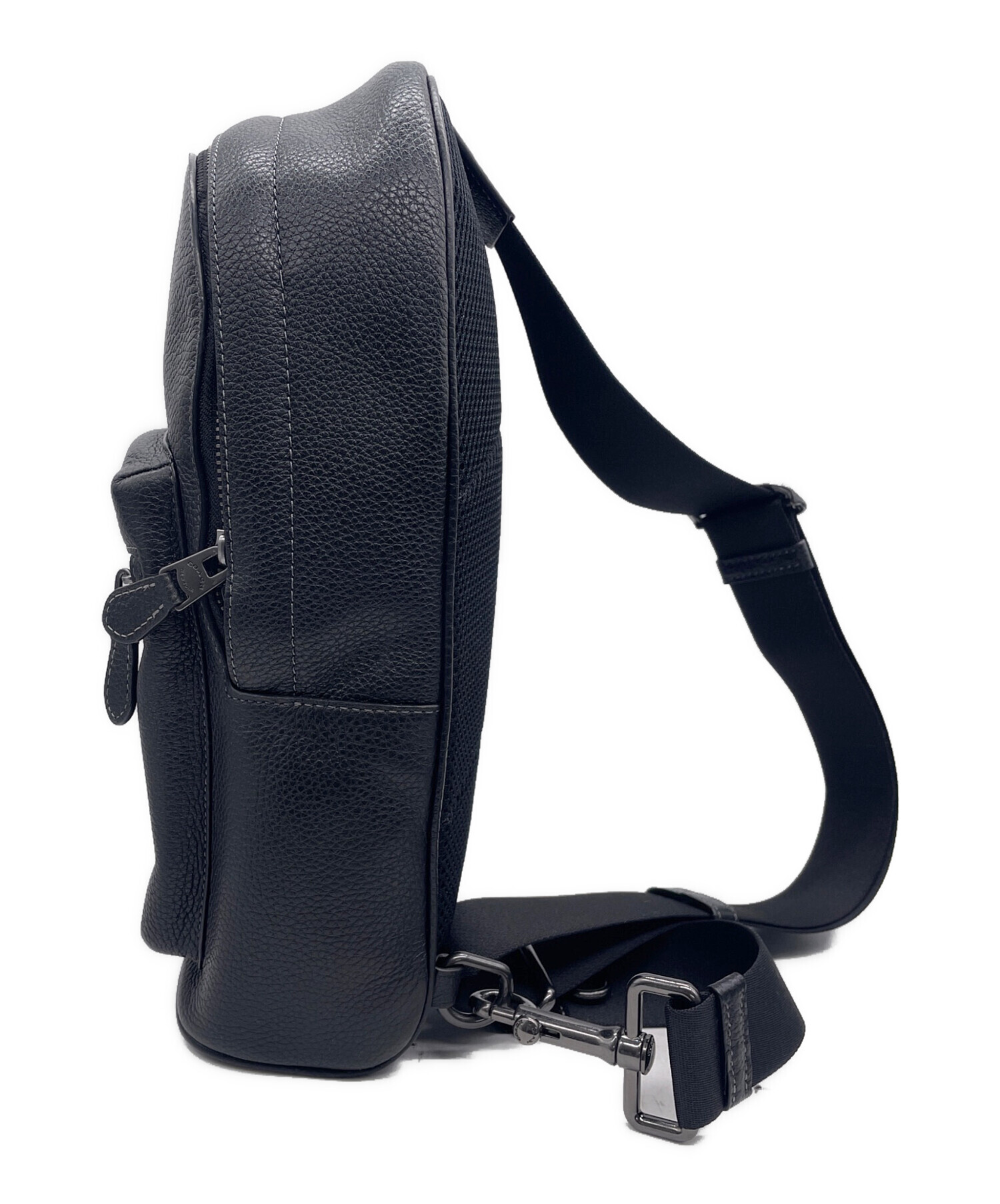 中古・古着通販】COACH (コーチ) ボディバッグ ブラック｜ブランド