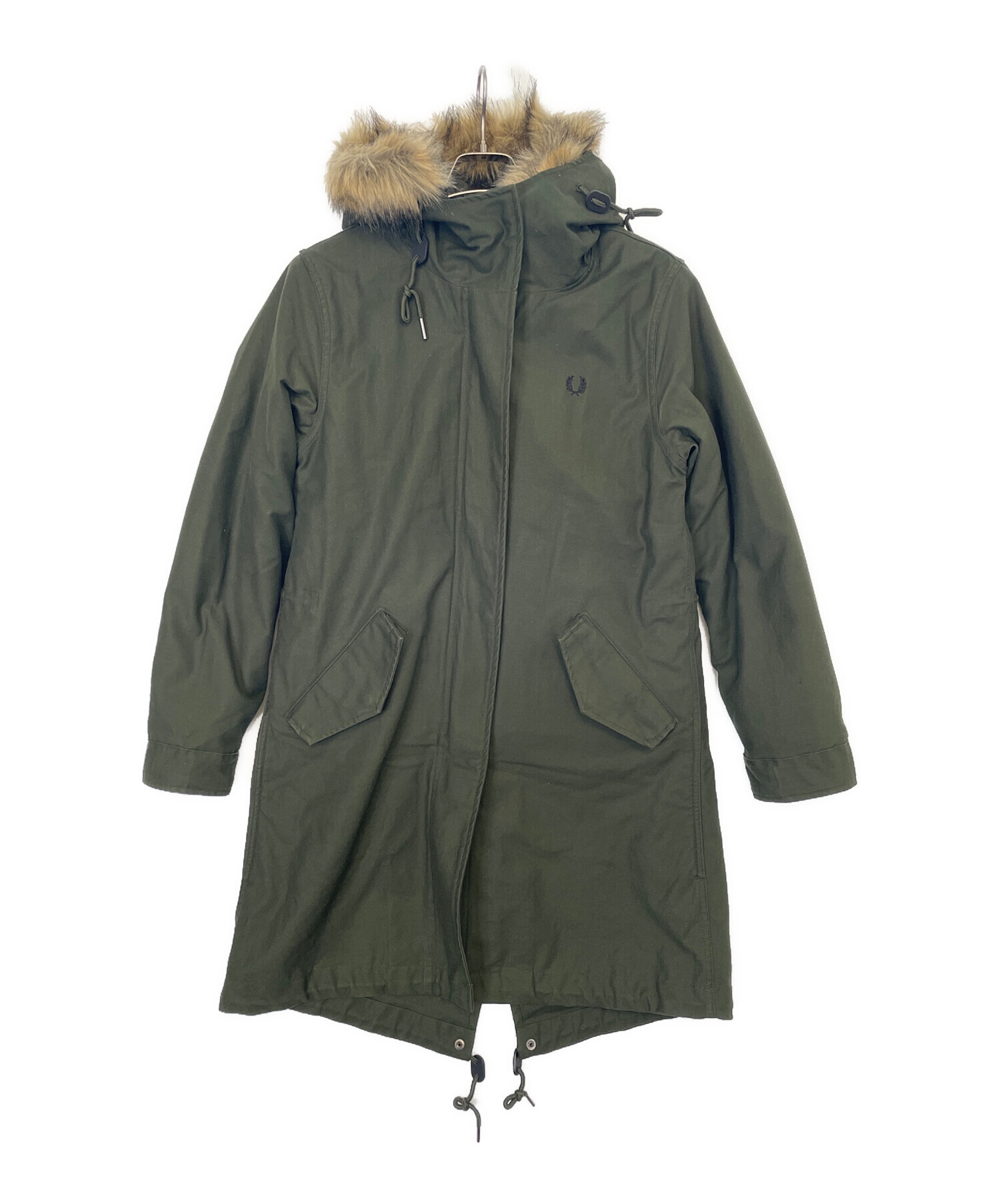 中古・古着通販】FRED PERRY (フレッドペリー) モッズコート カーキ