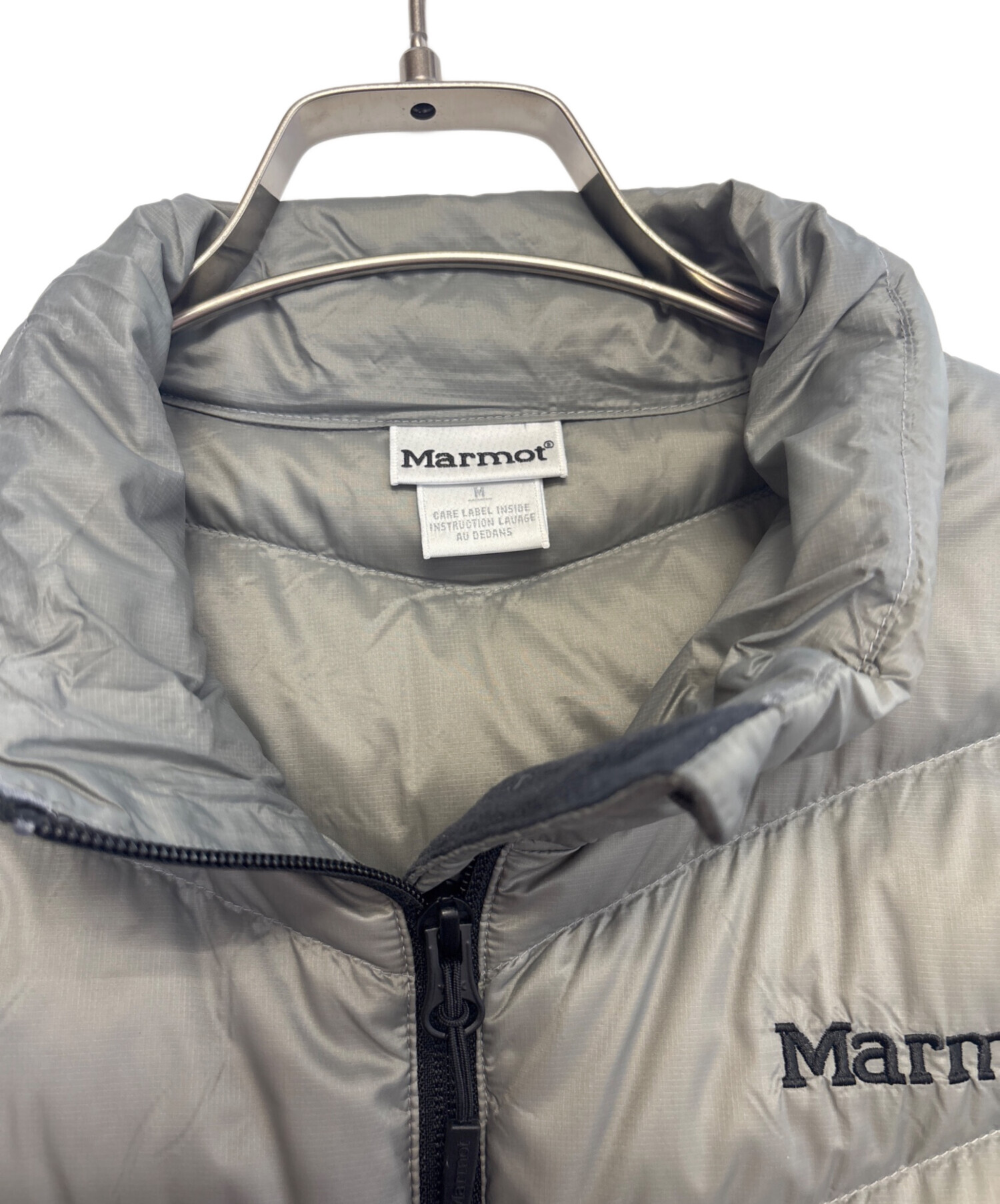 中古・古着通販】MARMOT (マーモット) ダウンジャケット グレー サイズ 