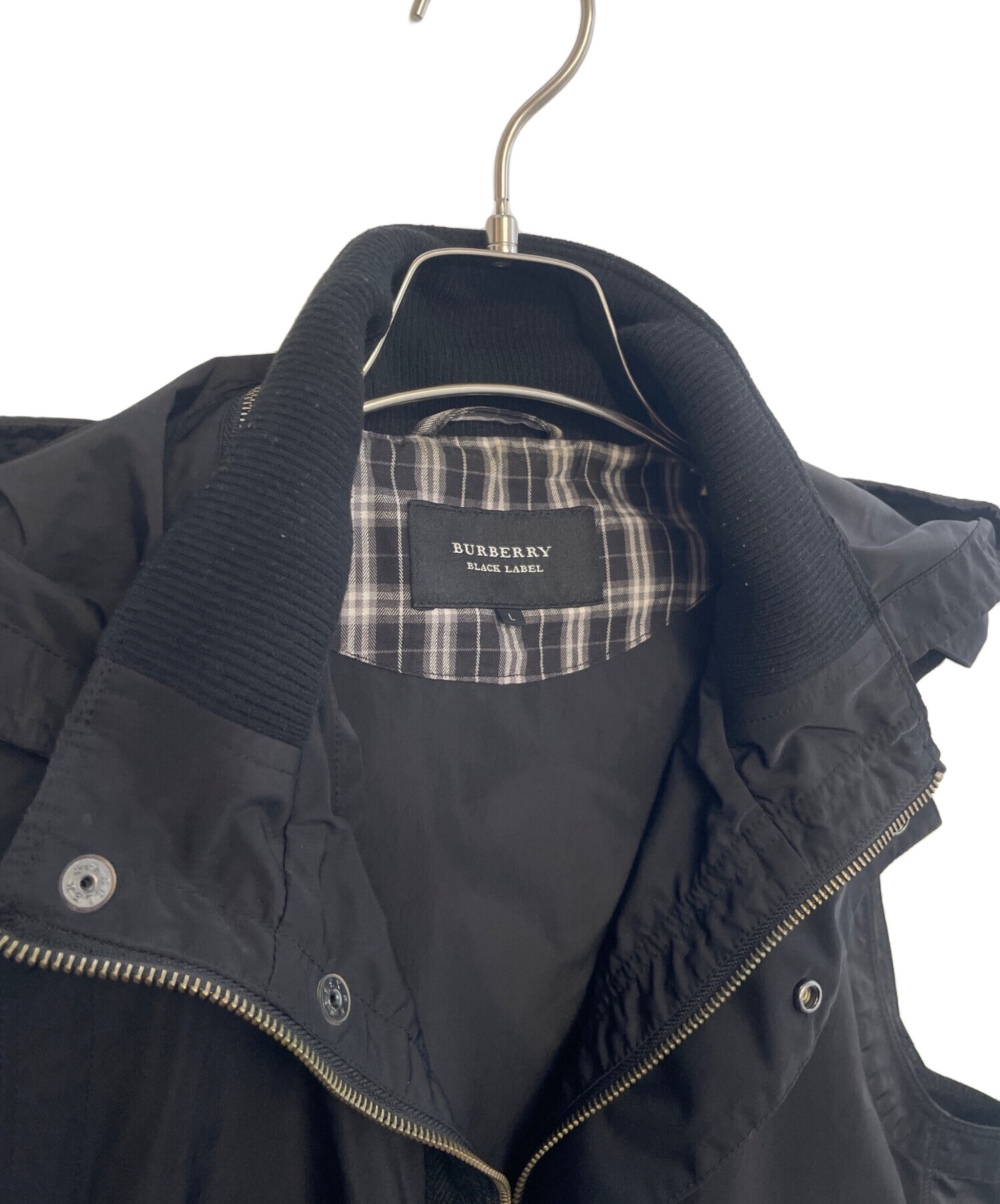 BURBERRY ブラック　ベスト　古着 中古・古着通販】BURBERRY BLACK LABEL (バーバリーブラックレーベル