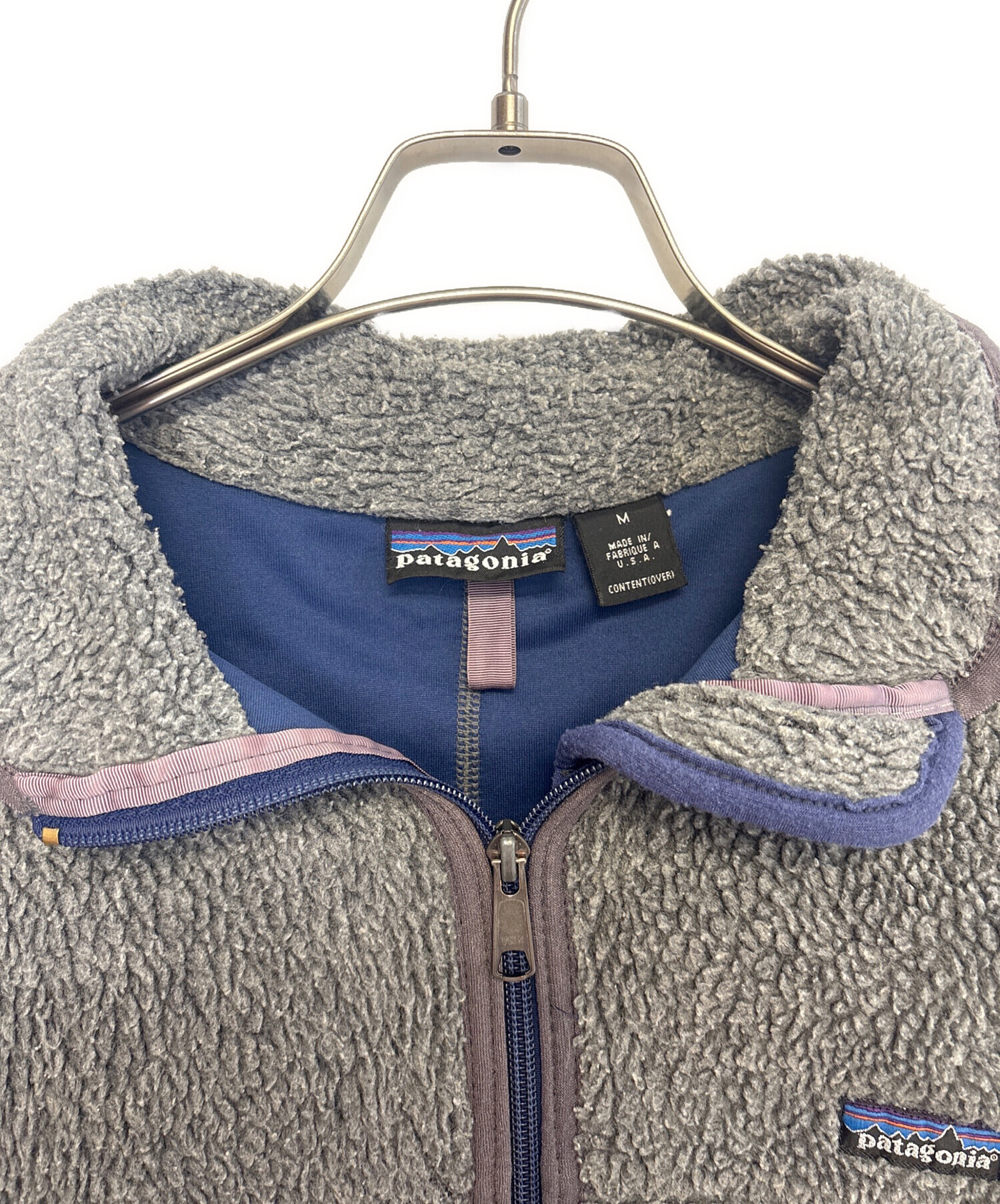 中古・古着通販】Patagonia (パタゴニア) レトロX グレー サイズ:M