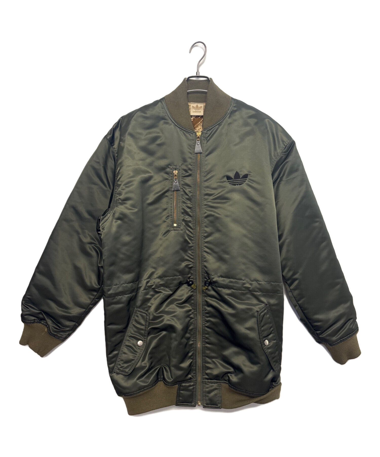 中古・古着通販】adidas (アディダス) MA-1型ミリタリーコート