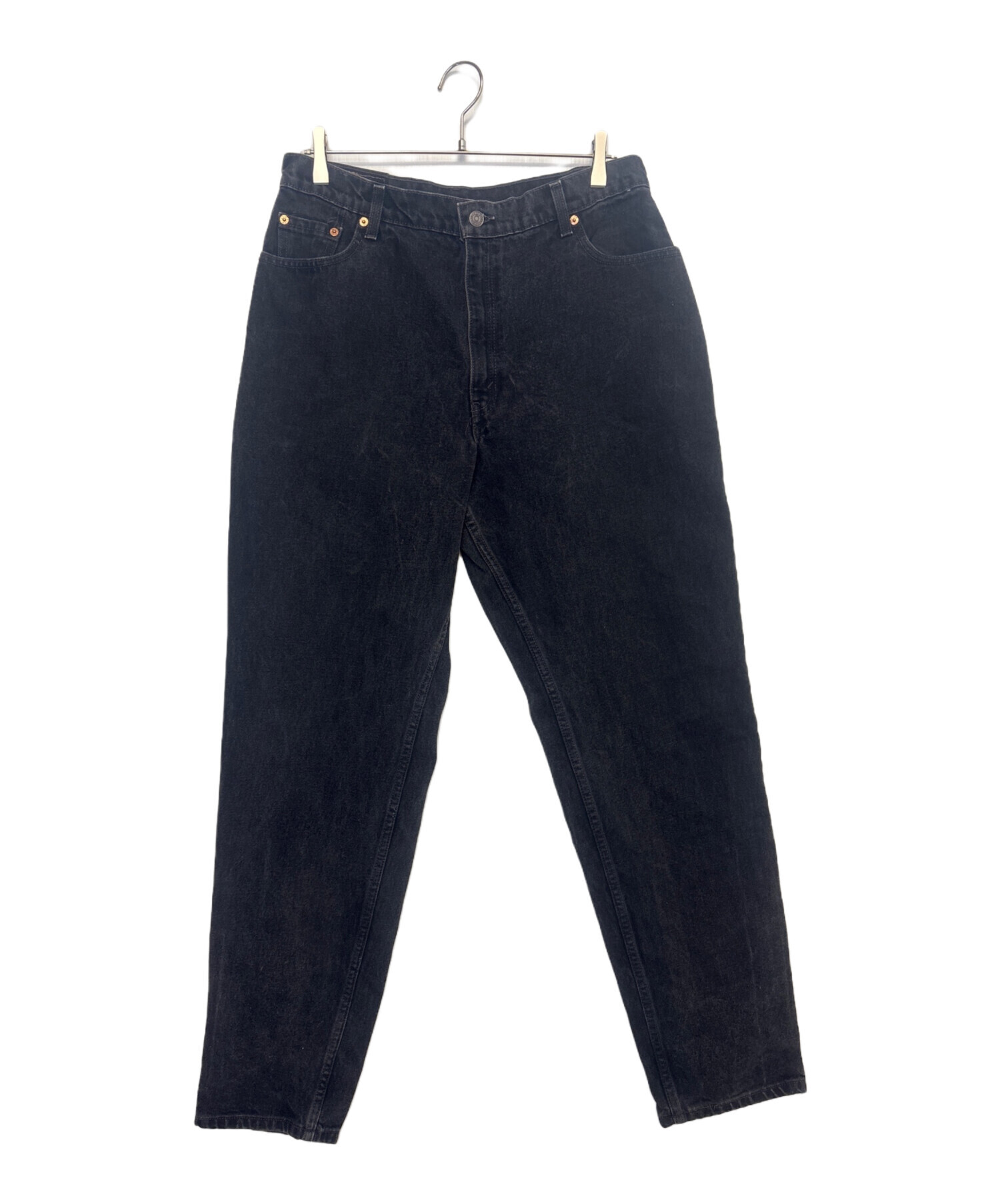 中古・古着通販】LEVI'S (リーバイス) デニムパンツ ブラック サイズ