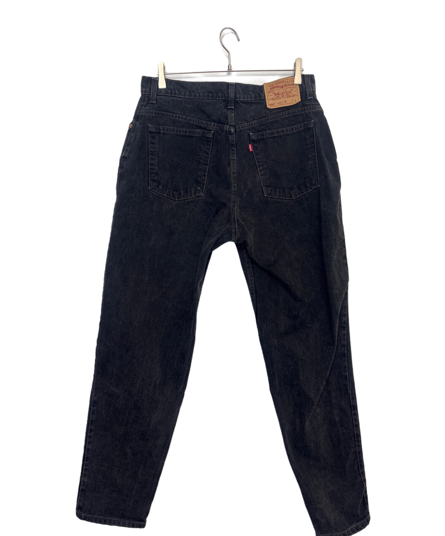 中古・古着通販】LEVI'S (リーバイス) デニムパンツ ブラック サイズ
