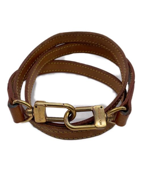 中古美品LVルイヴィトンモノグラム旧ショルダーストラップ110cm旧金具 中古・古着通販】LOUIS VUITTON (ルイ ヴィトン) ショルダーストラップ