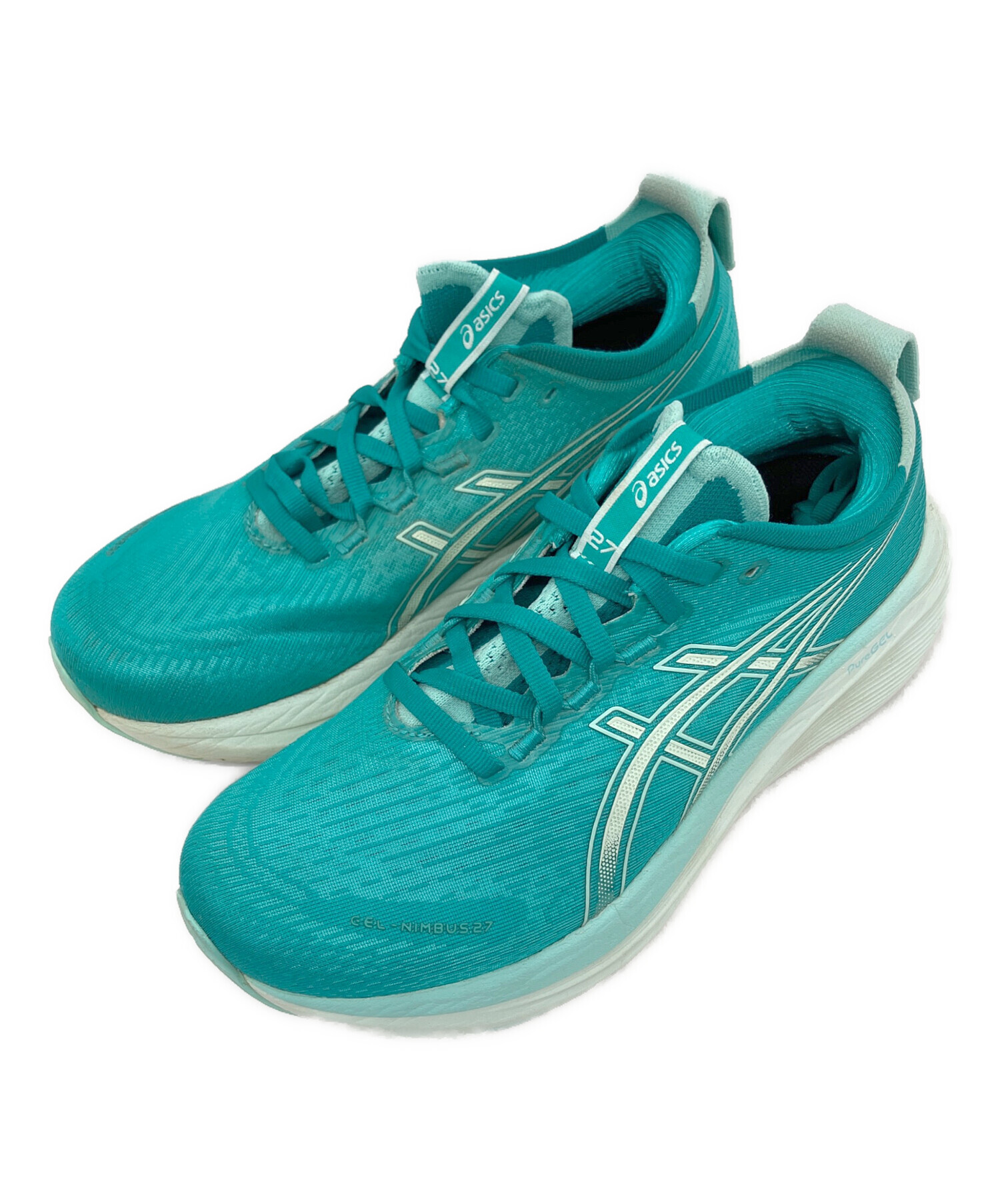 中古・古着通販】asics (アシックス) W ゲルニンバス 27 ブルー サイズ