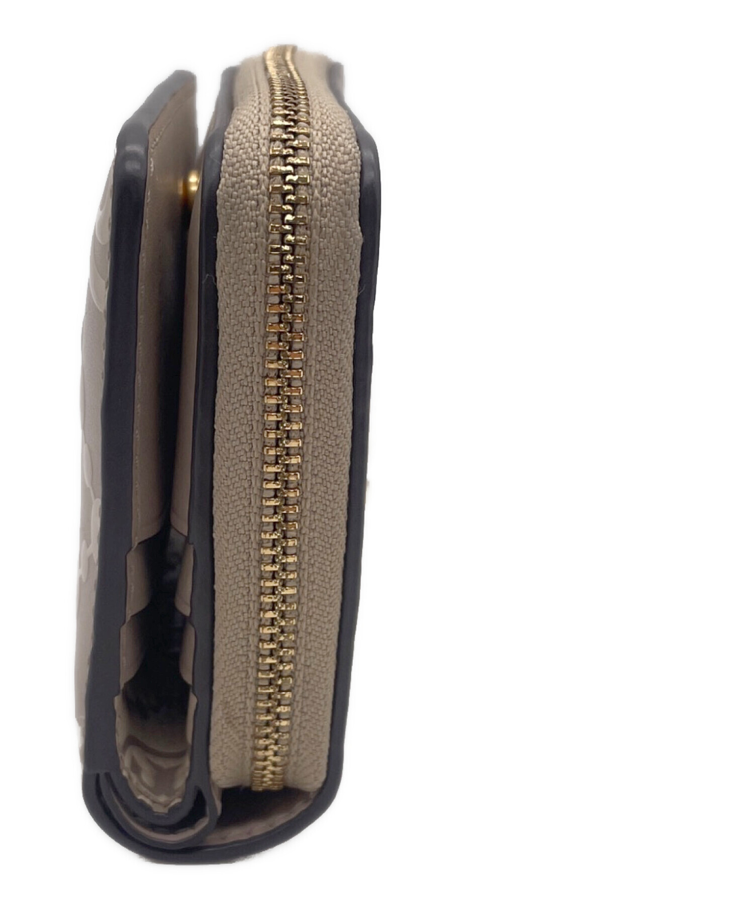 中古・古着通販】TORY BURCH (トリーバーチ) 2つ折り財布 ライトグレー