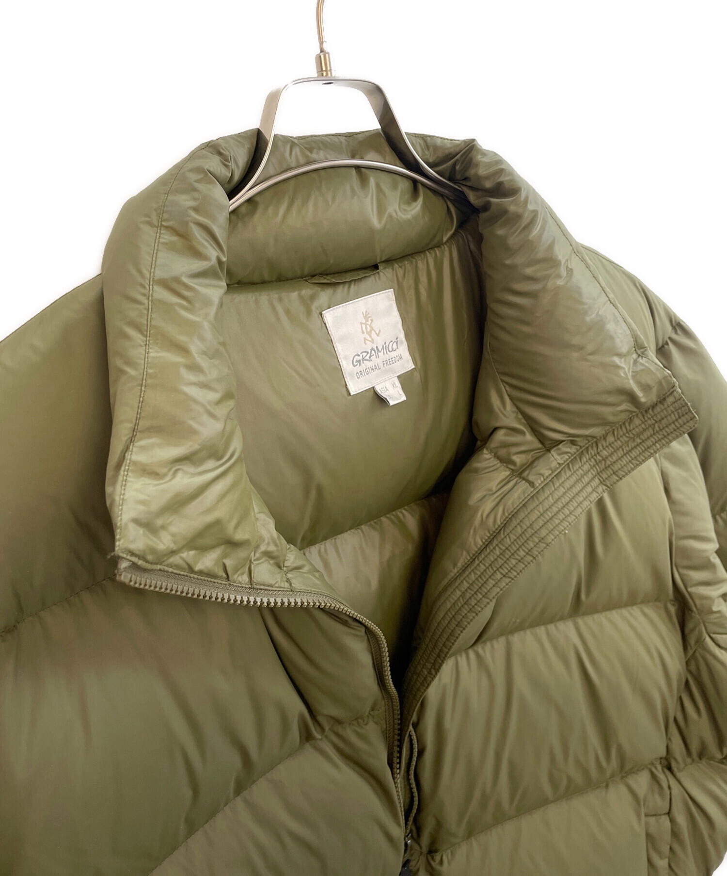 中古・古着通販】GRAMICCI (グラミチ) ダウンジャケット オリーブ