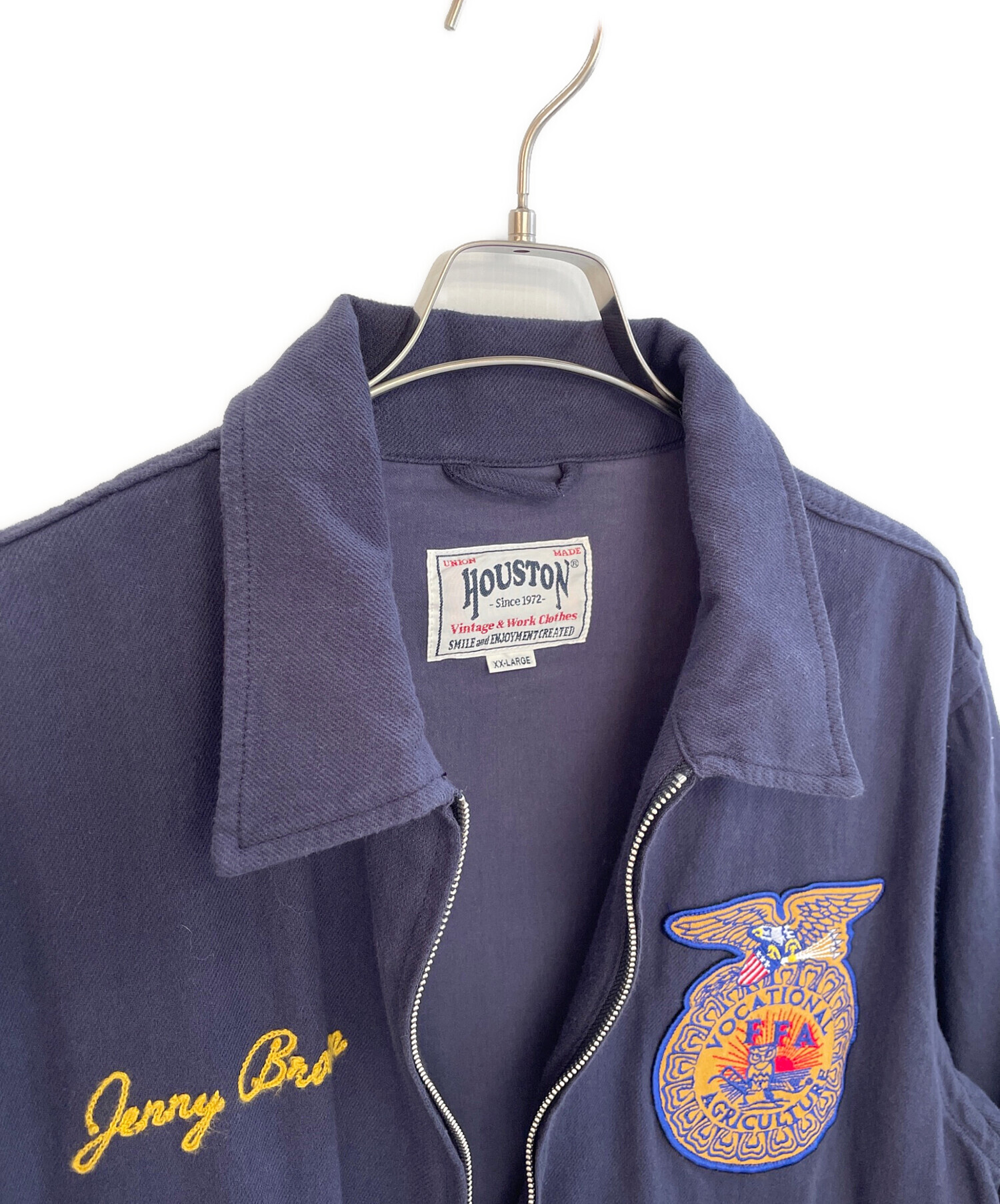 中古・古着通販】HOUSTON (ヒューストン) コットン リネン ジャケット