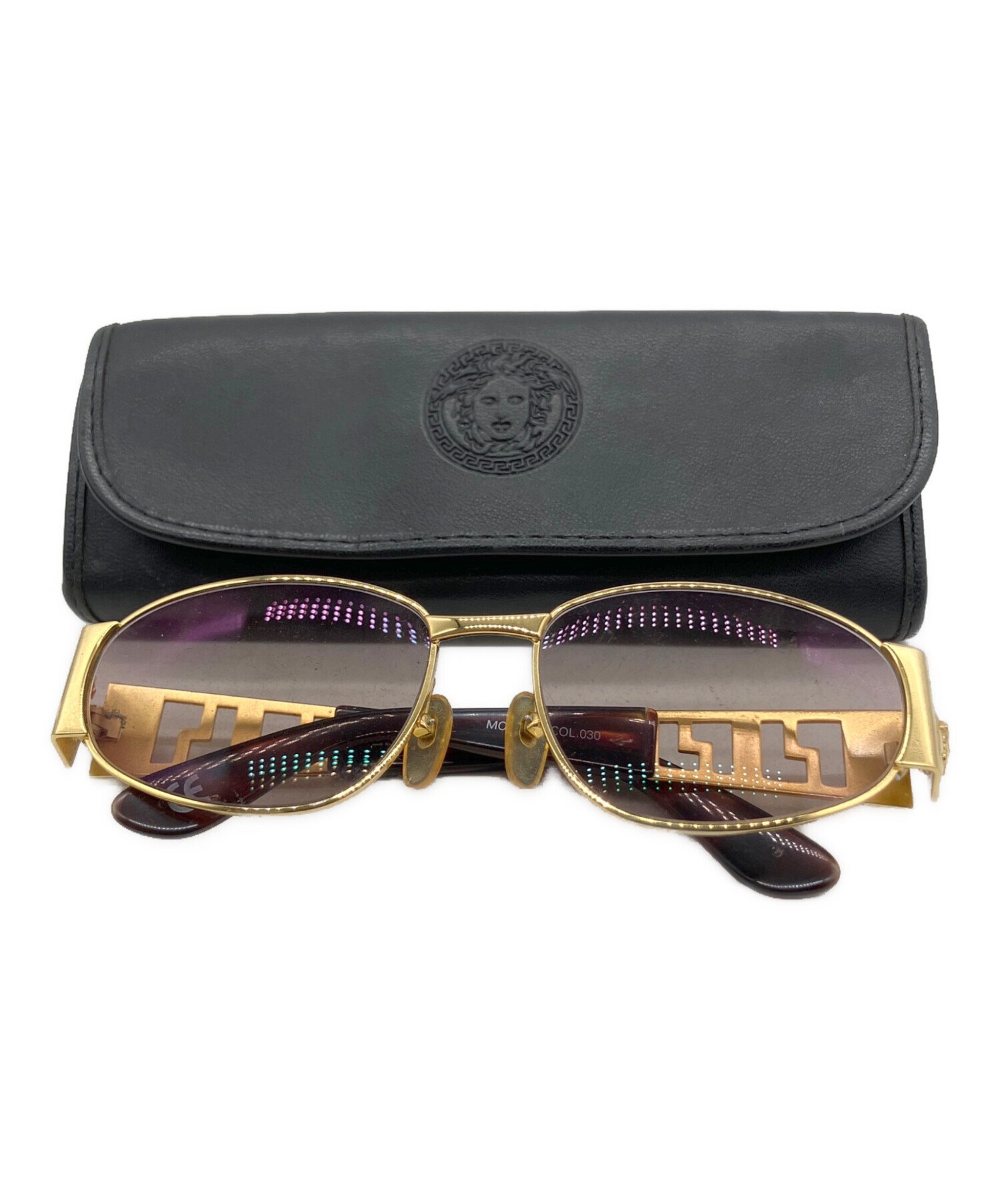 GIANNI VERSACE ヴェルサーチ サングラス MOD S64 メデューサ 黒