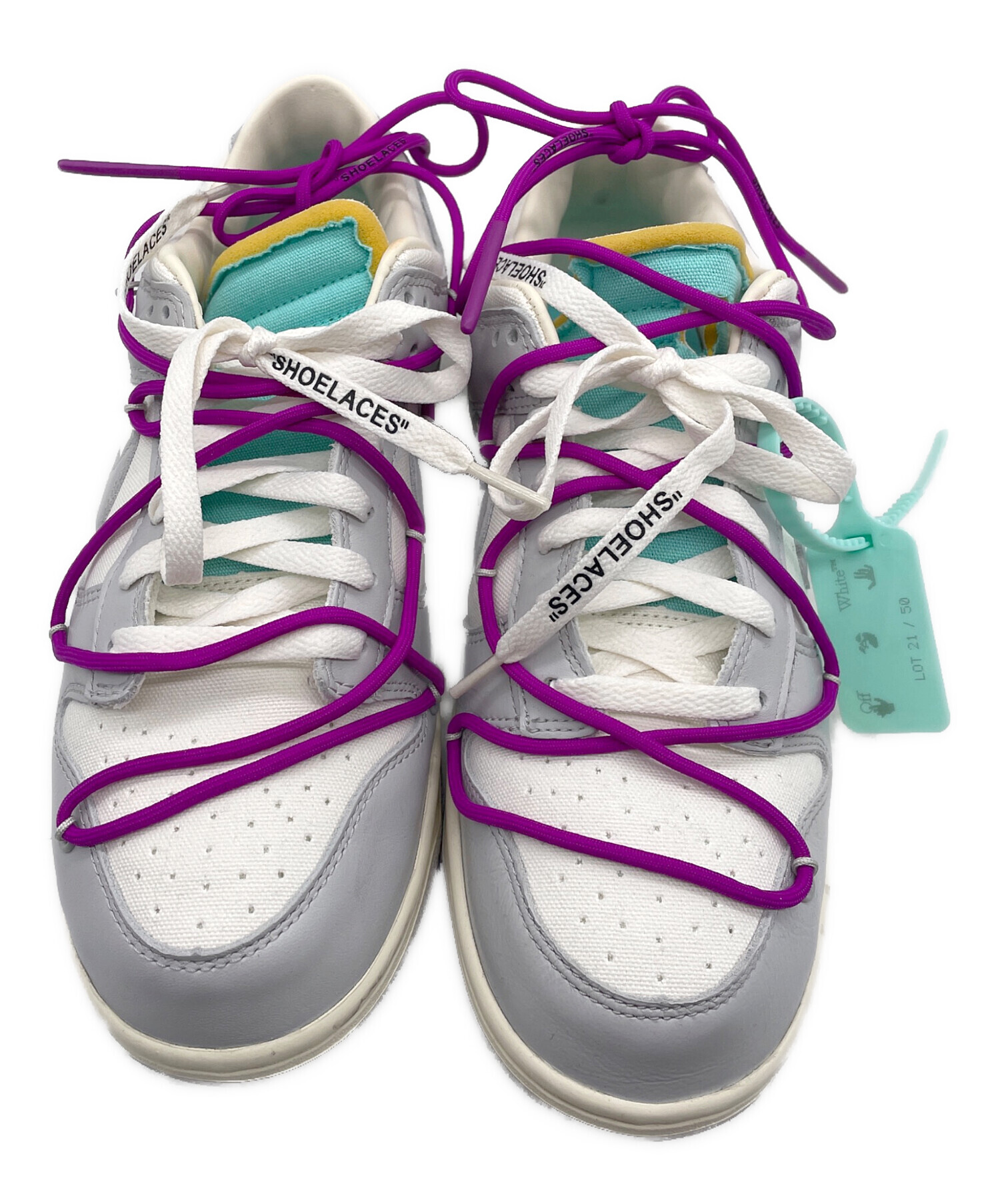 中古・古着通販】NIKE (ナイキ) OFFWHITE (オフホワイト) NIKE DUNK 