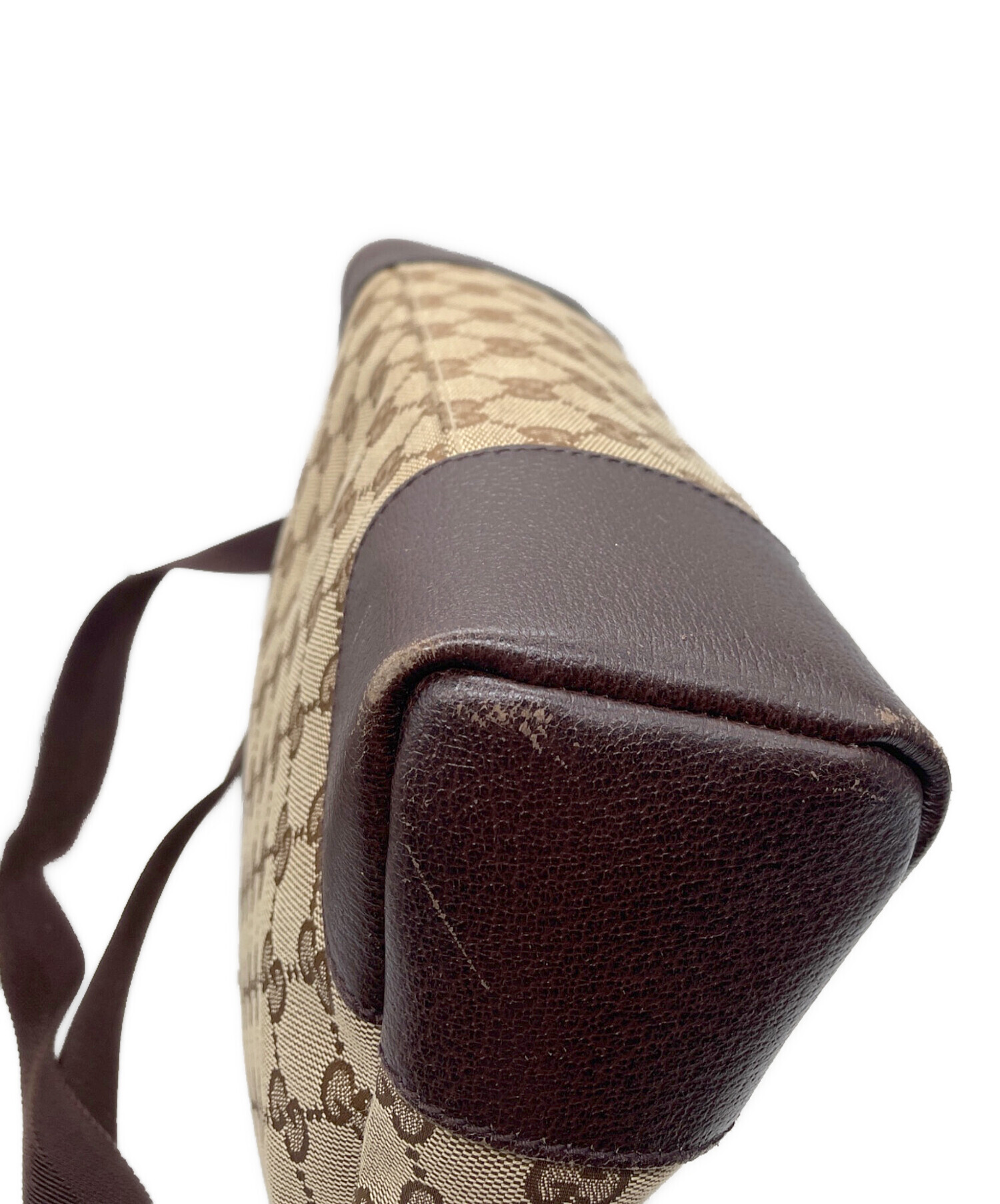 中古・古着通販】GUCCI (グッチ) ショルダーバッグ ベージュ｜ブランド