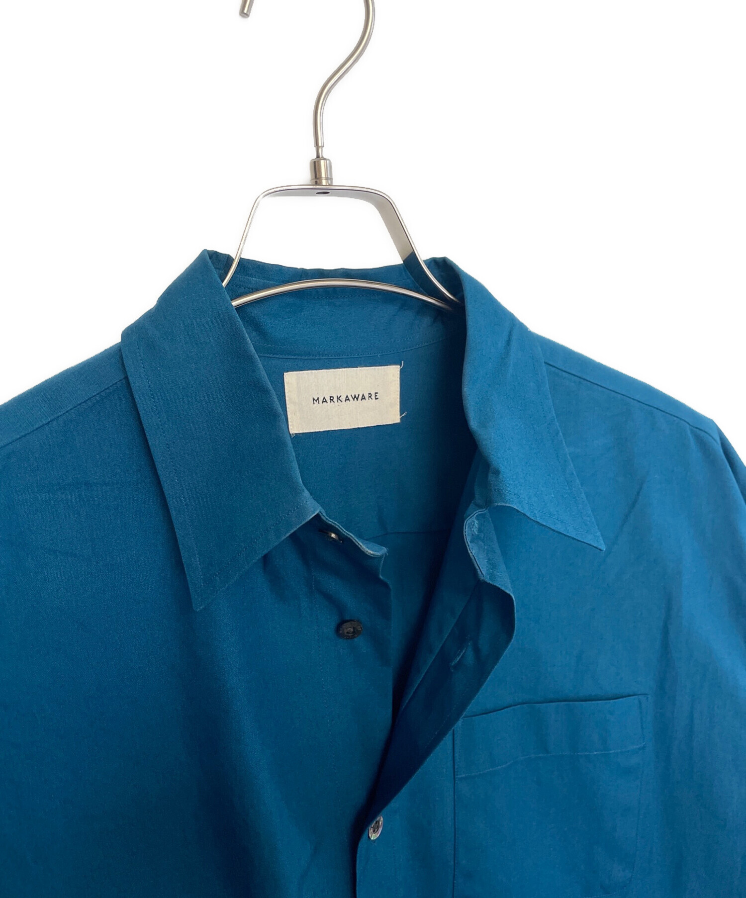 markawear シャツ未使用　グリーン 中古・古着通販】MARKAWARE (マーカウェア) 長袖シャツ グリーン