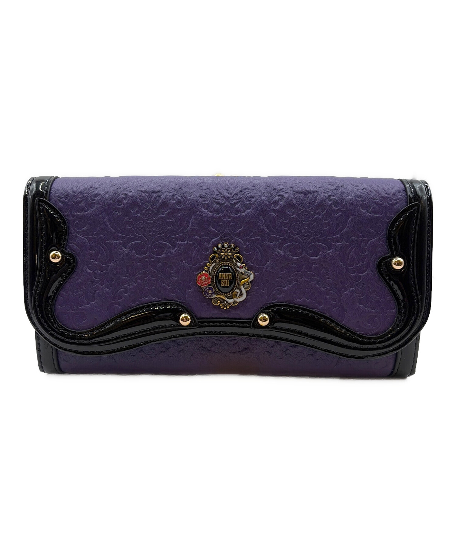 中古・古着通販】ANNA SUI (アナスイ) 長財布 パープル｜ブランド