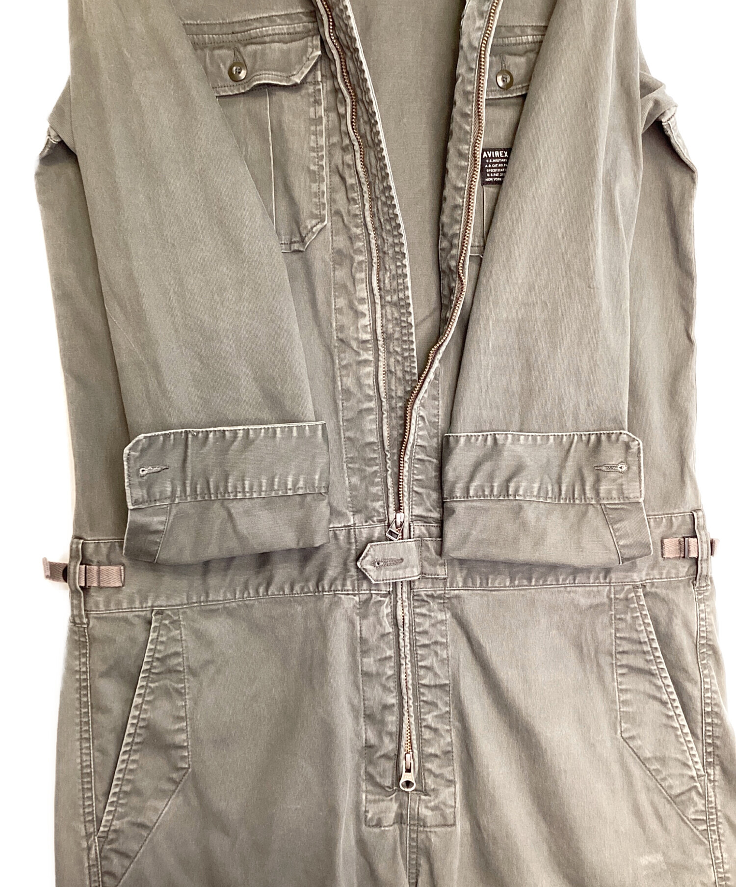 中古・古着通販】AVIREX (アヴィレックス) つなぎ グリーン サイズ:XL