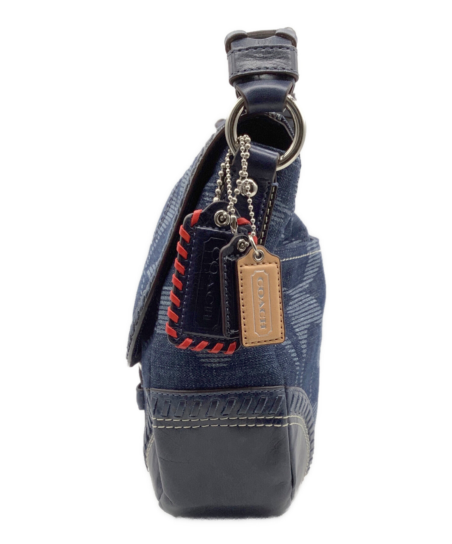 中古・古着通販】COACH (コーチ) 2WAYデニムショルダーバッグ 