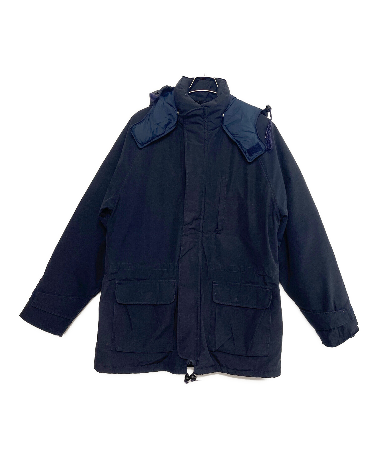 中古・古着通販】Schott (ショット) ダウンジャケット ネイビー サイズ