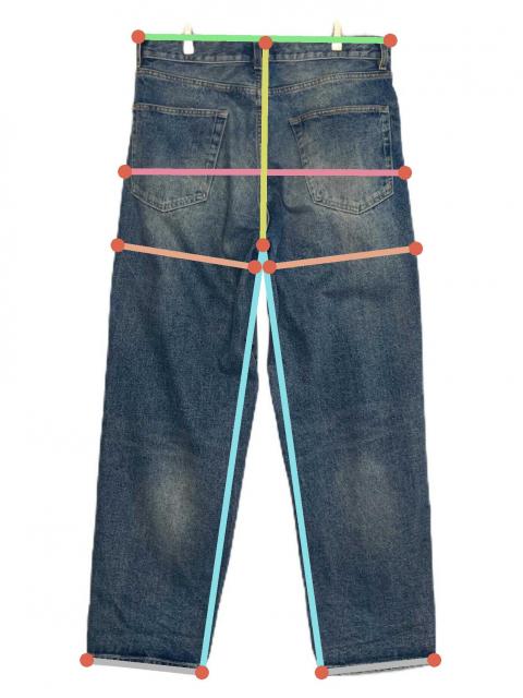 中古・古着通販】NAUTICA (ノーティカ) デニムパンツ インディゴ