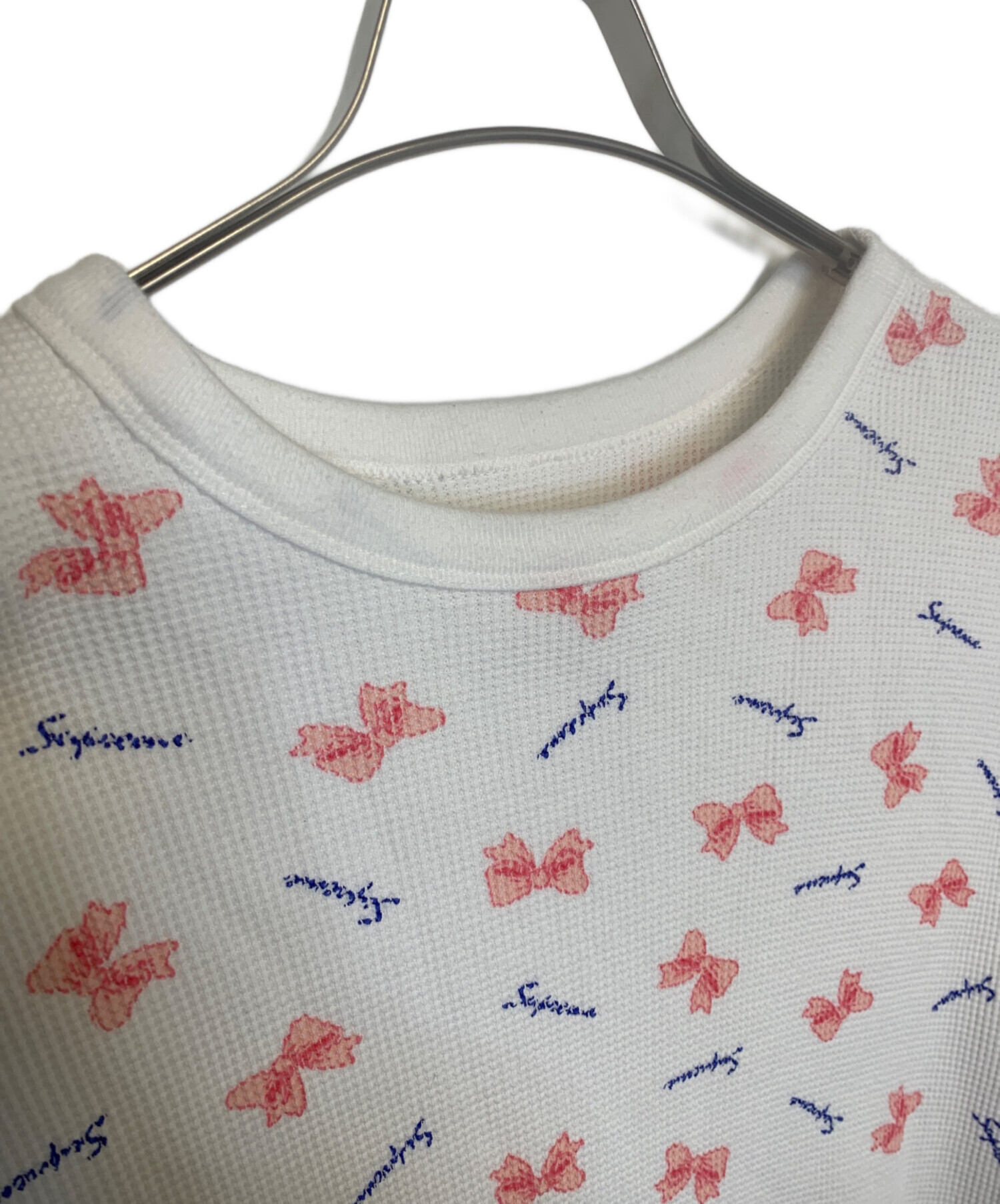 中古・古着通販】Supreme (シュプリーム) 長袖カットソー ホワイト 