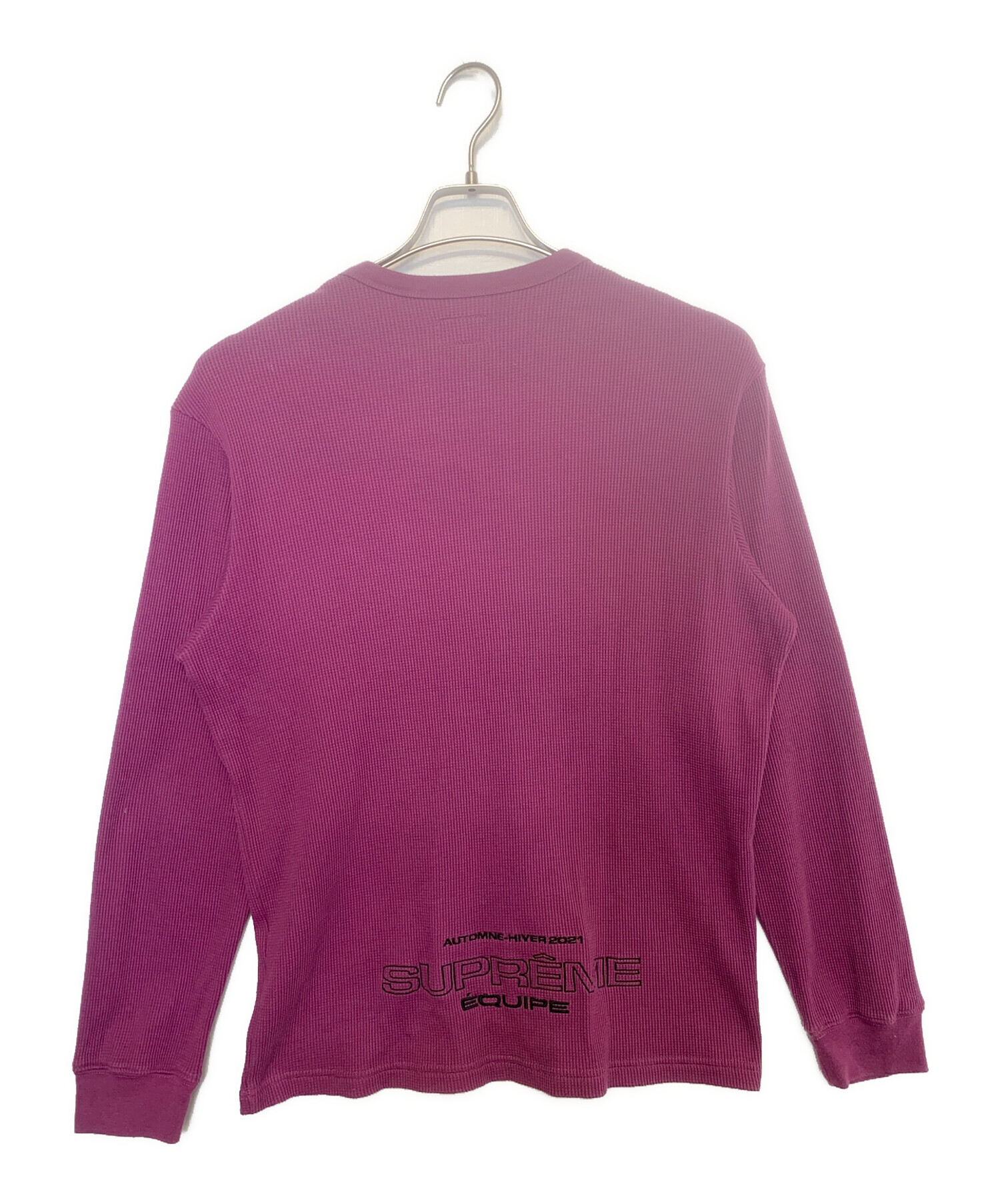 中古・古着通販】SUPREME (シュプリーム) 長袖カットソー パープル 
