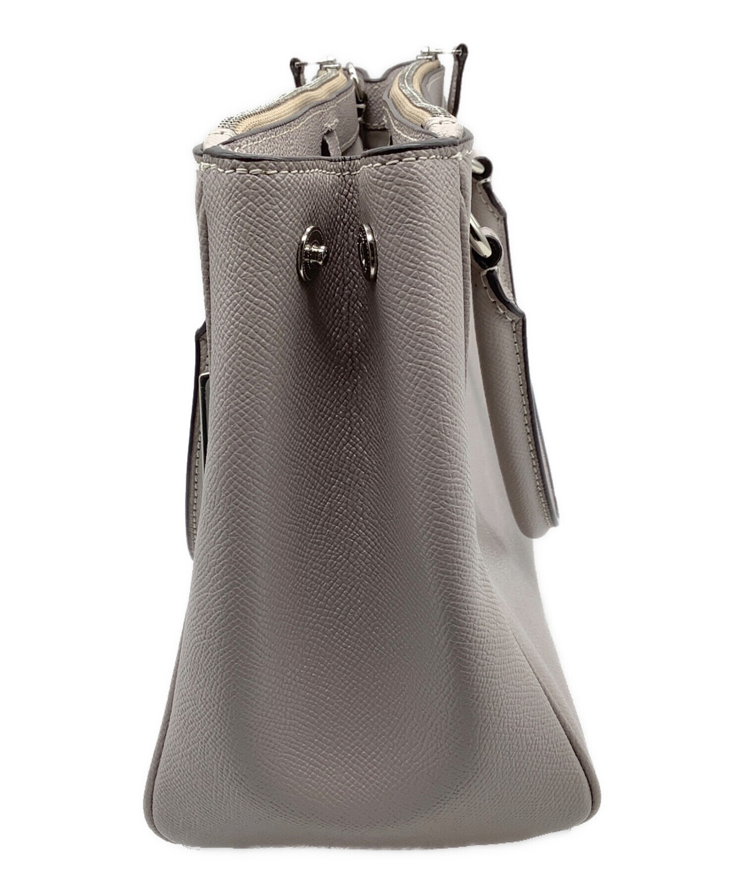 COACH グレー 2Wayビジネスバッグ 保存袋付き 中古・古着通販】COACH (コーチ) 2WAYショルダーバッグ グレー