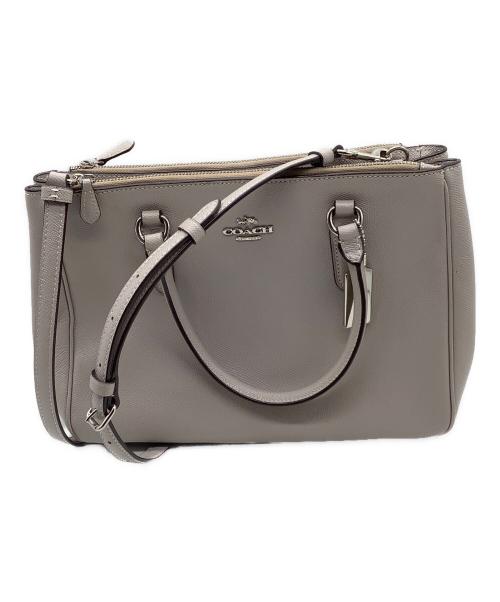 中古・古着通販】COACH (コーチ) 2WAYショルダーバッグ グレー