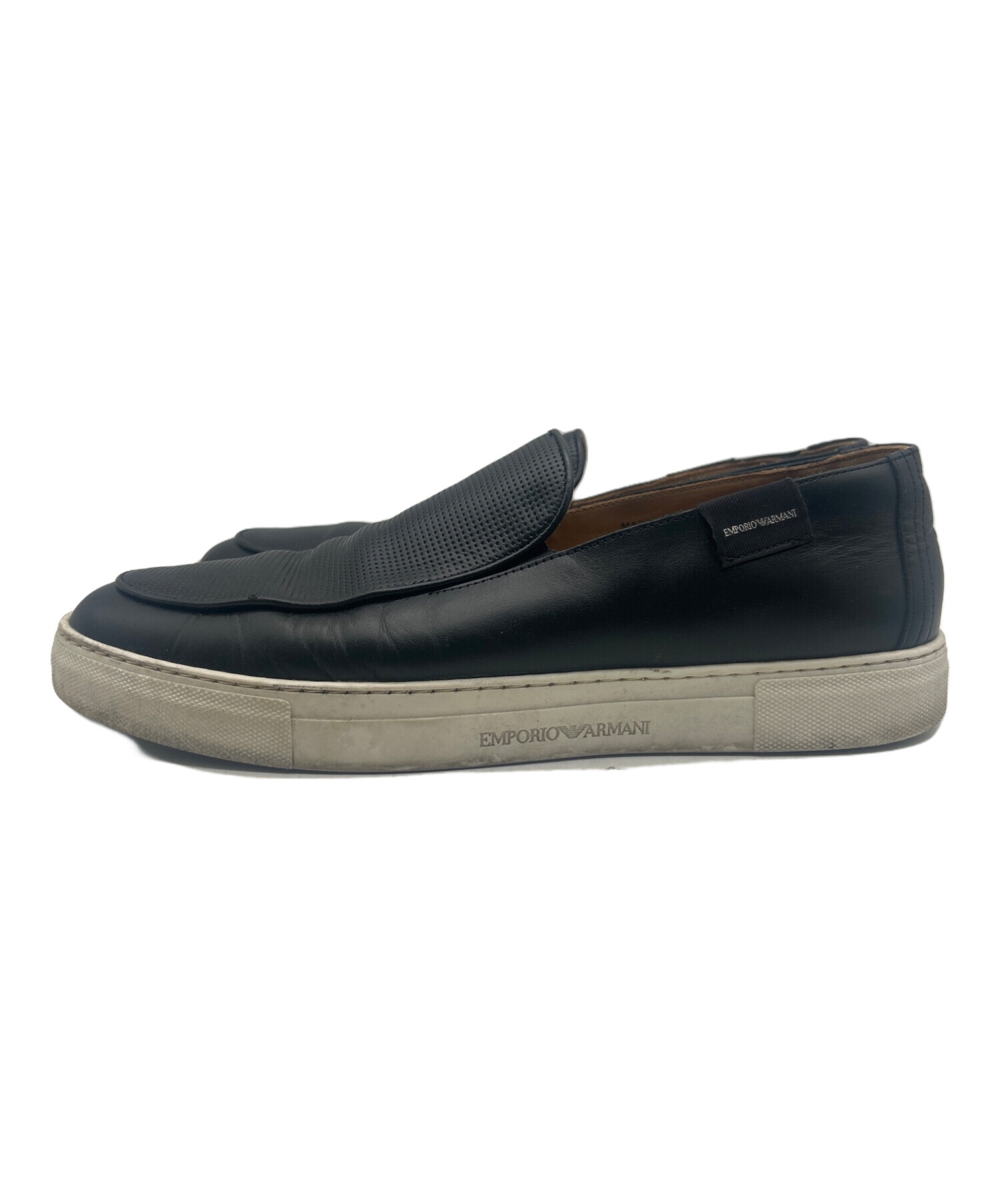 中古・古着通販】EMPORIO ARMANI (エンポリオ アルマーニ) スリッポン 