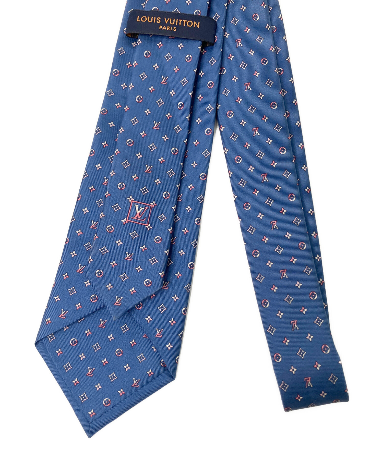 中古・古着通販】LOUIS VUITTON (ルイ ヴィトン) ネクタイ ブルー