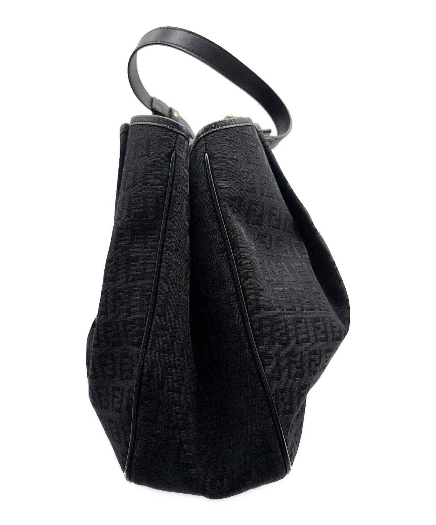 中古・古着通販】FENDI (フェンディ) ハンドバッグ ブラック｜ブランド 