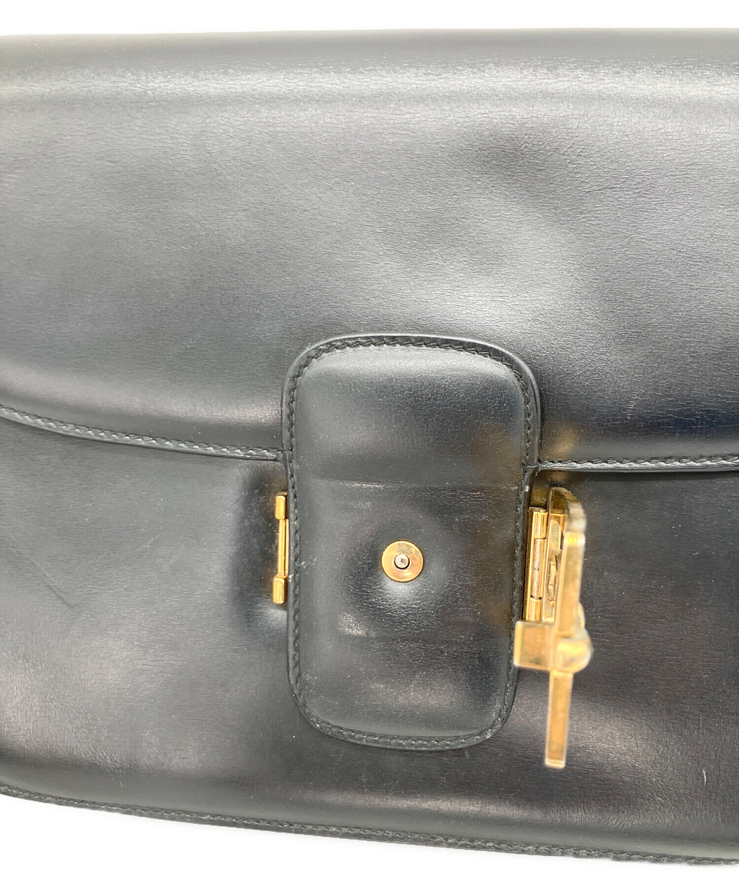 中古・古着通販】CELINE (セリーヌ) ホースビットショルダーバッグ 中古・古着通販】CELINE (セリーヌ) ホースビットショルダーバッグ