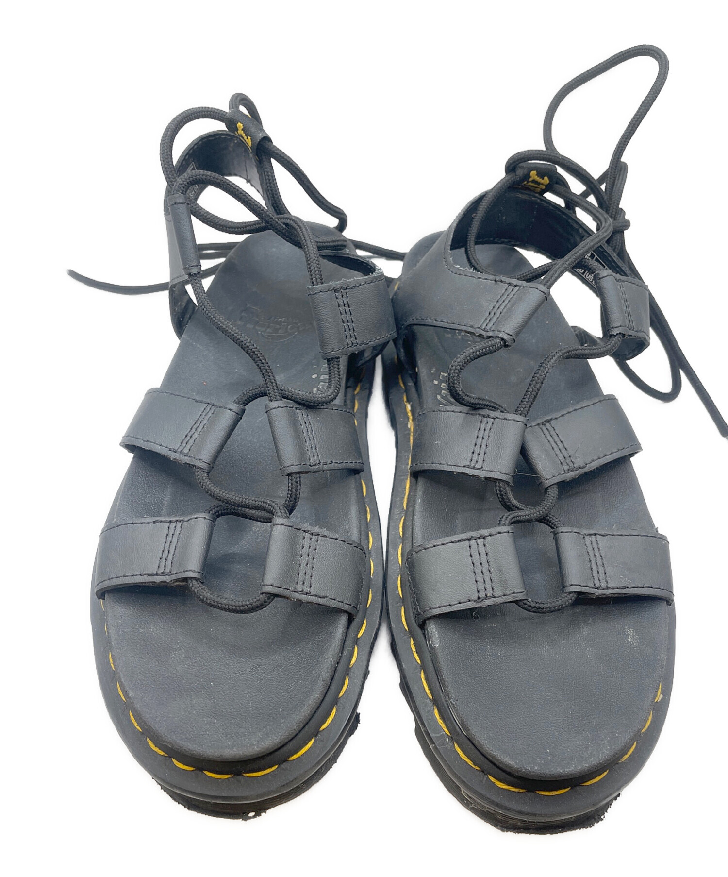 【お値下げ中】Dr.Martens ブラックサンダル 6 UK / 8 US 中古・古着通販】Dr.Martens (ドクターマーチン) サンダル ブラック