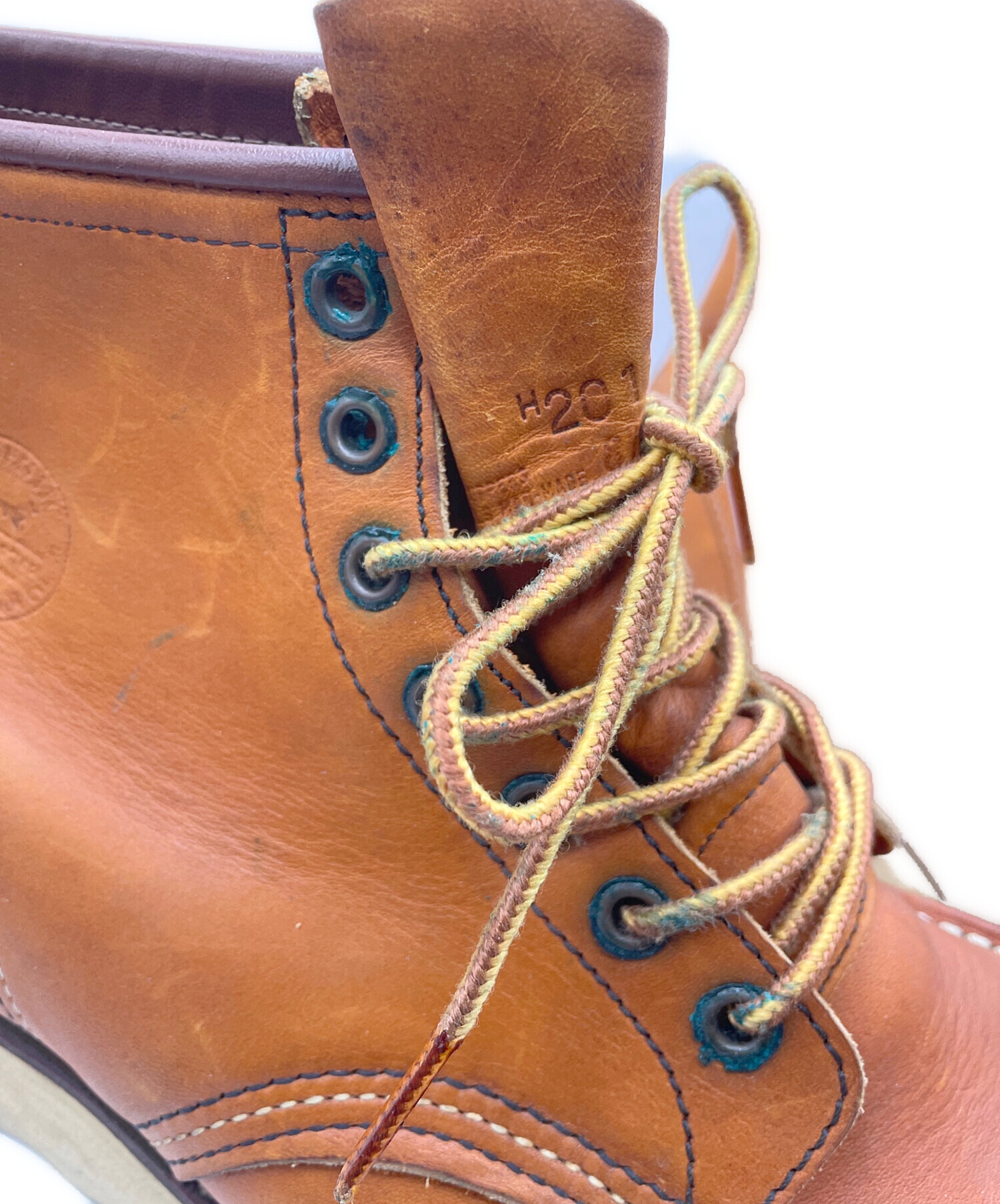 中古・古着通販】RED WING (レッドウィング) 7ホールブーツ ブラウン 